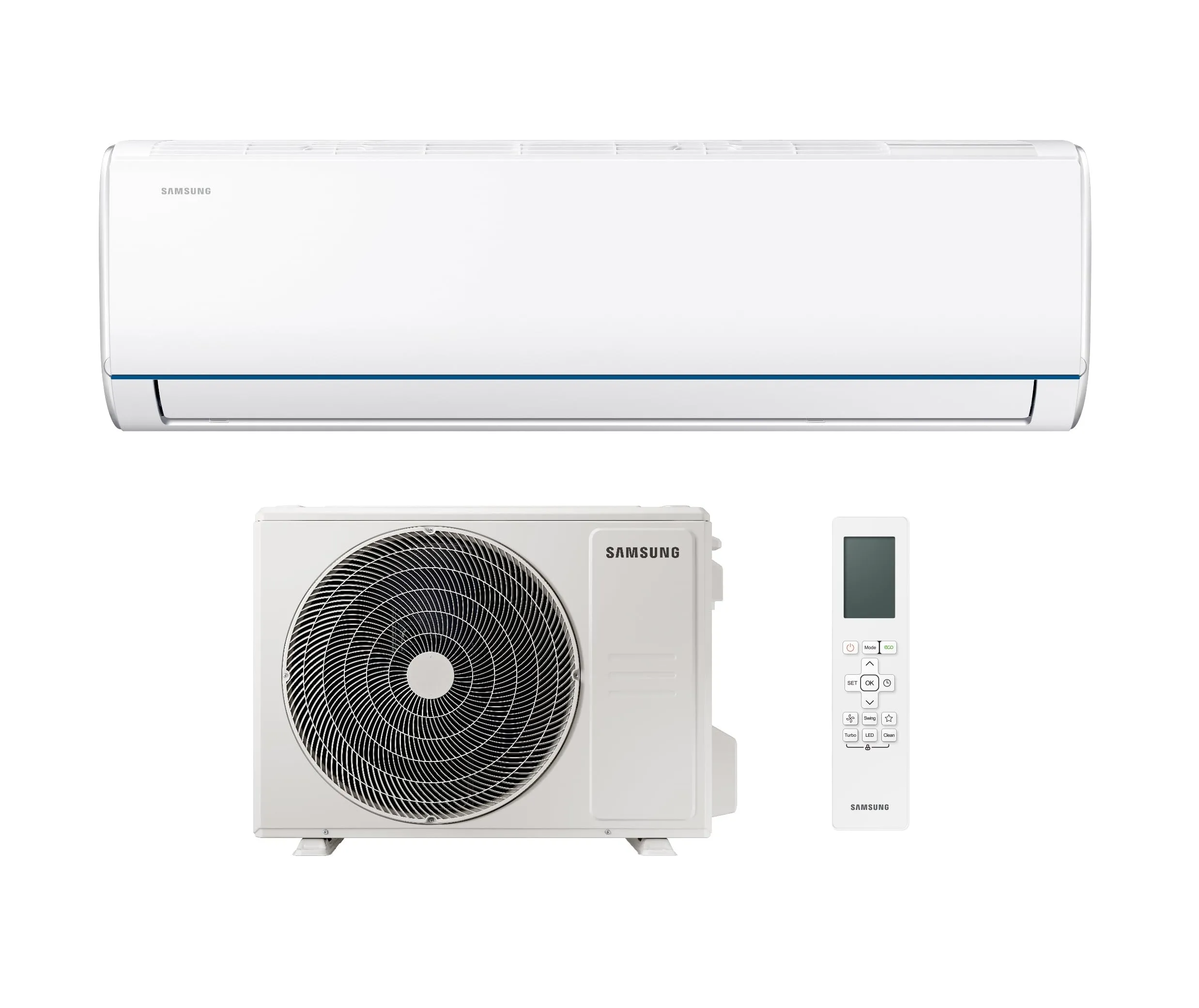 Samsung AR30 Panarea Climatizzatore Monosplit Pompa di Calore 9000 BTU Bianco F-AR09MLH - immagine 1