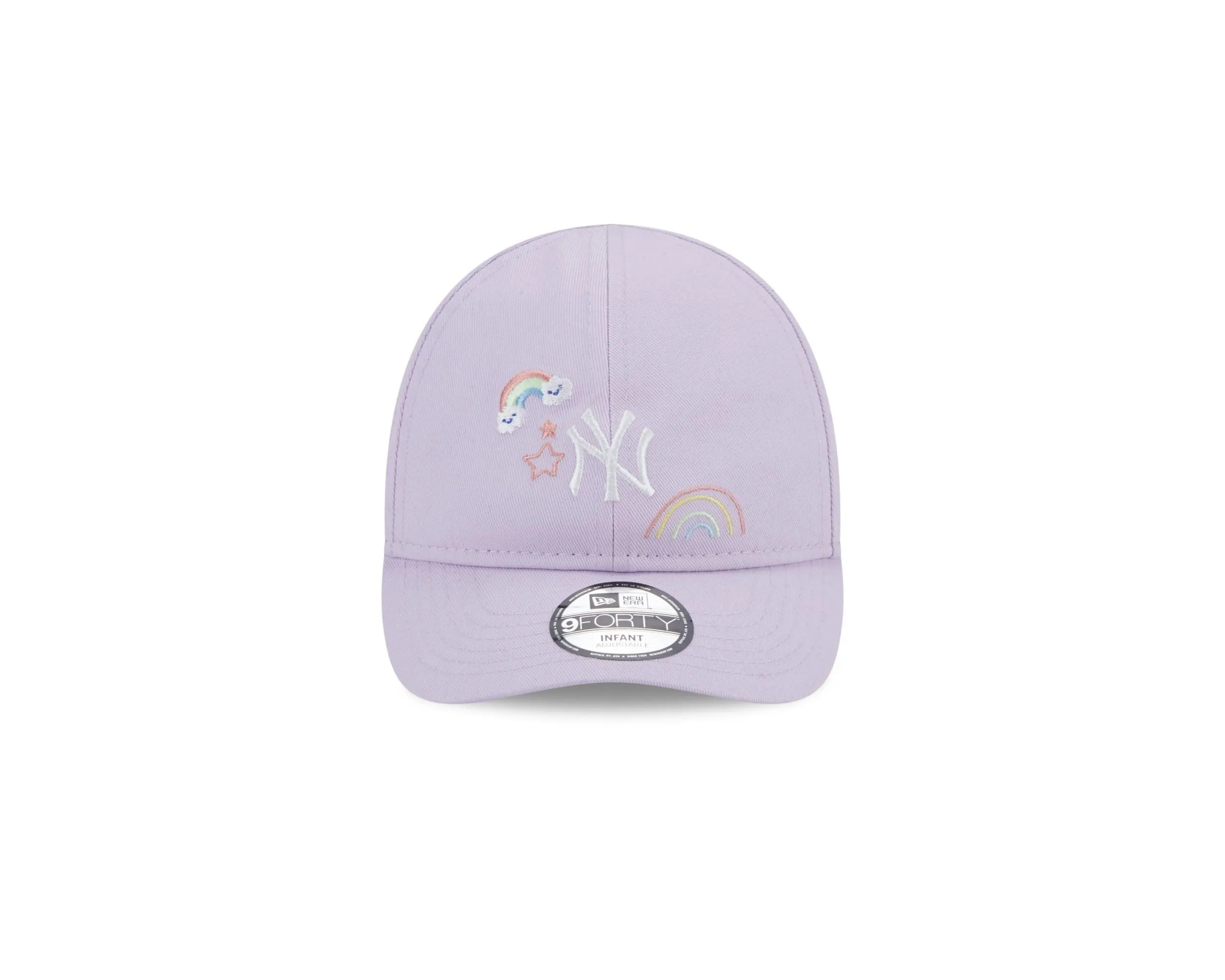New Era New York Yankees MLB Baby Cap Rainbow Purple - Infant - immagine 2