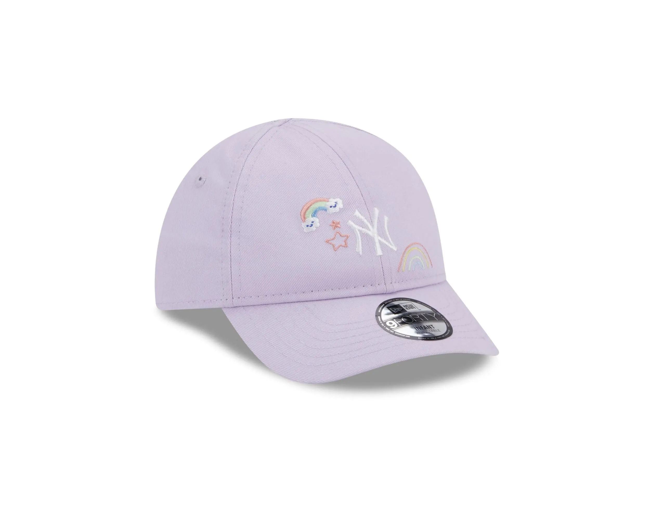 New Era New York Yankees MLB Baby Cap Rainbow Purple - Infant - immagine 3