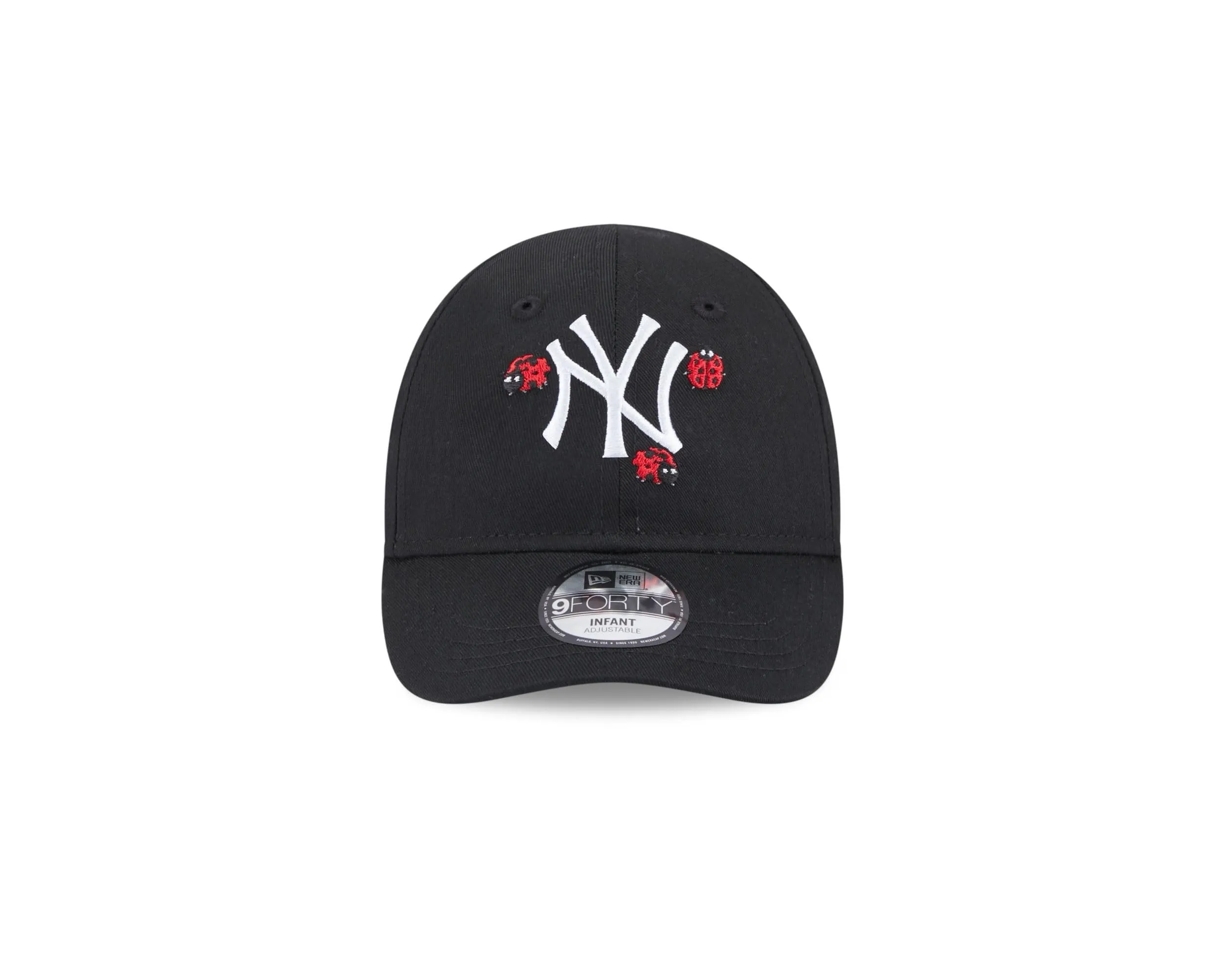 New Era New York Yankees MLB 9Forty Babycap Schwarz Infant - immagine 2