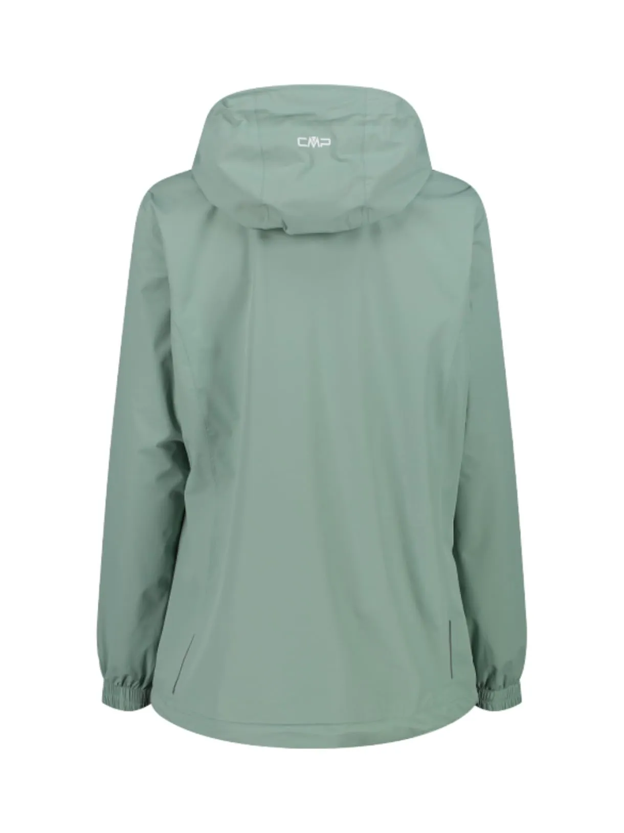 CMP Giacca da pioggia antistrappo da donna con cappuccio fisso, Jade, XL - immagine 5