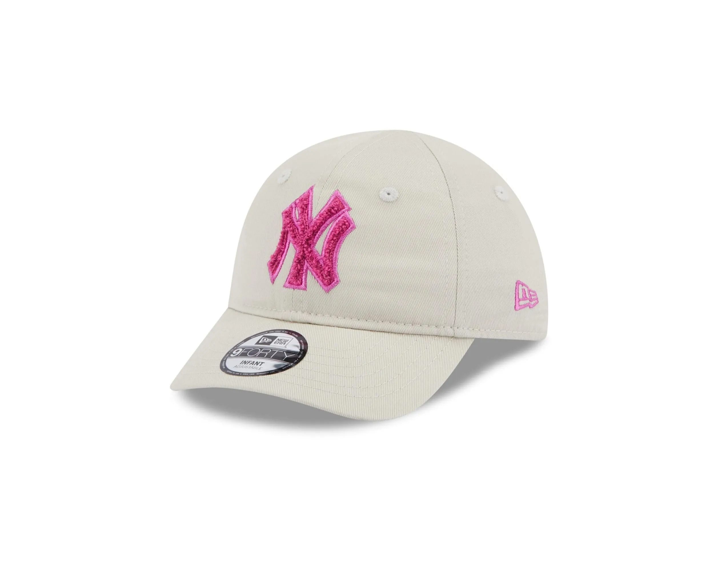 New Era York Yankees MLB Baseball Baby Cap - Beige Pink - Infant - immagine 1