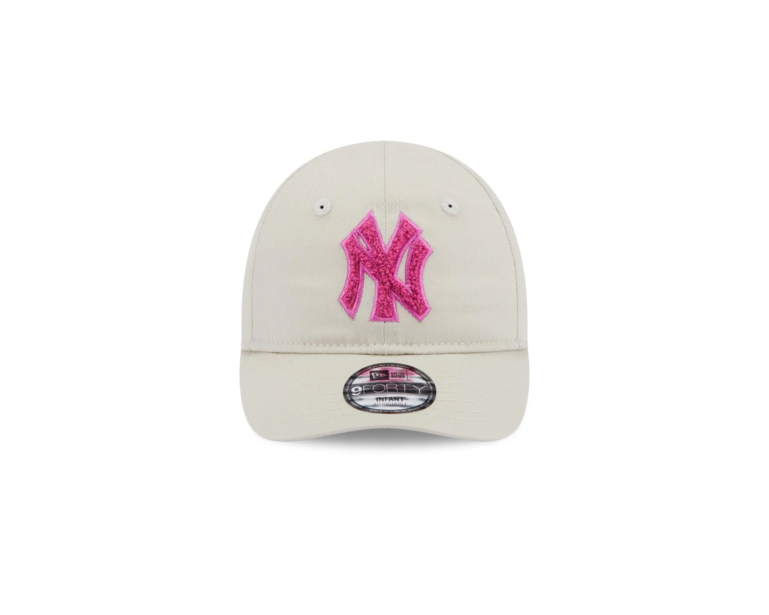 New Era York Yankees MLB Baseball Baby Cap - Beige Pink - Infant - immagine 2