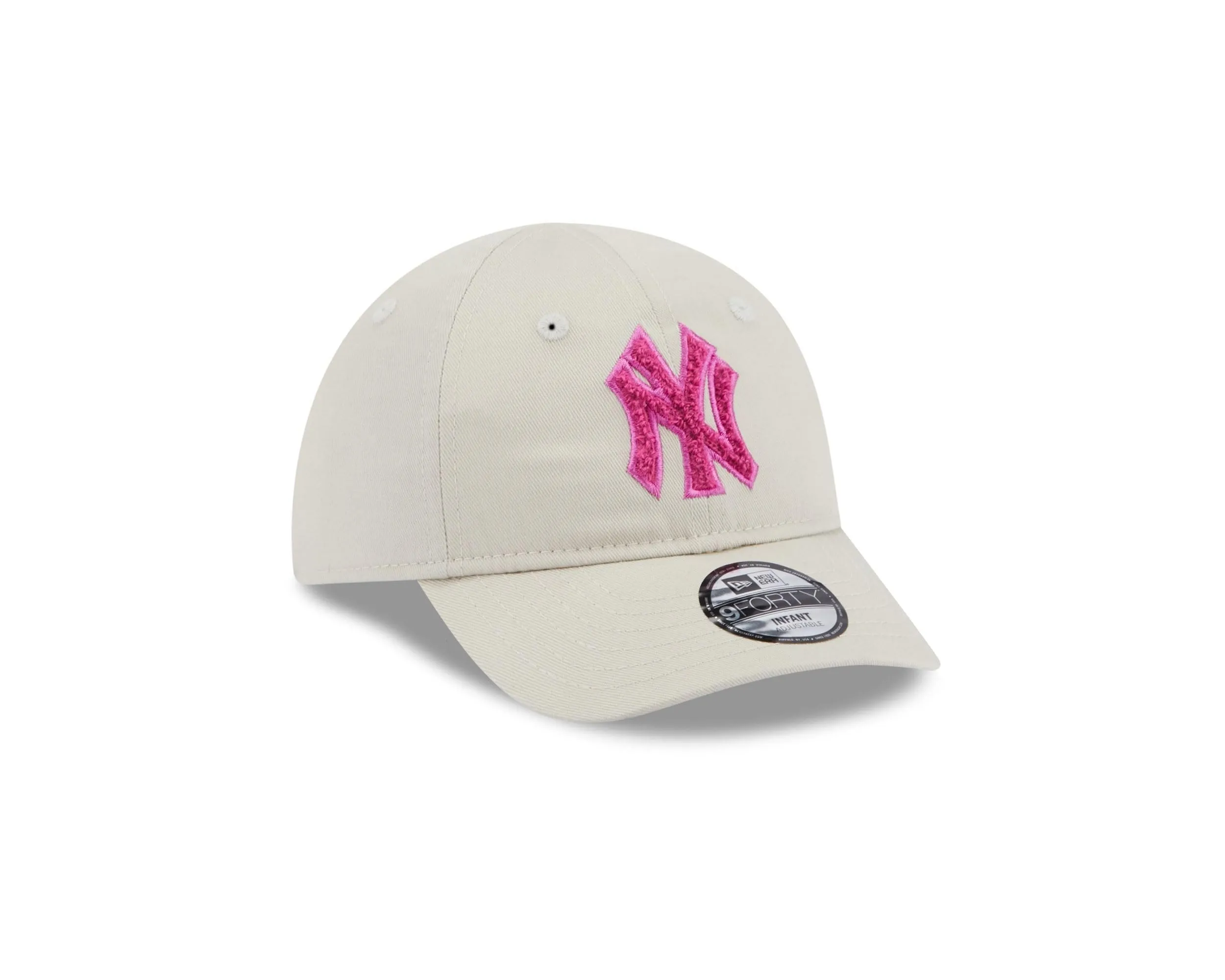 New Era York Yankees MLB Baseball Baby Cap - Beige Pink - Infant - immagine 3