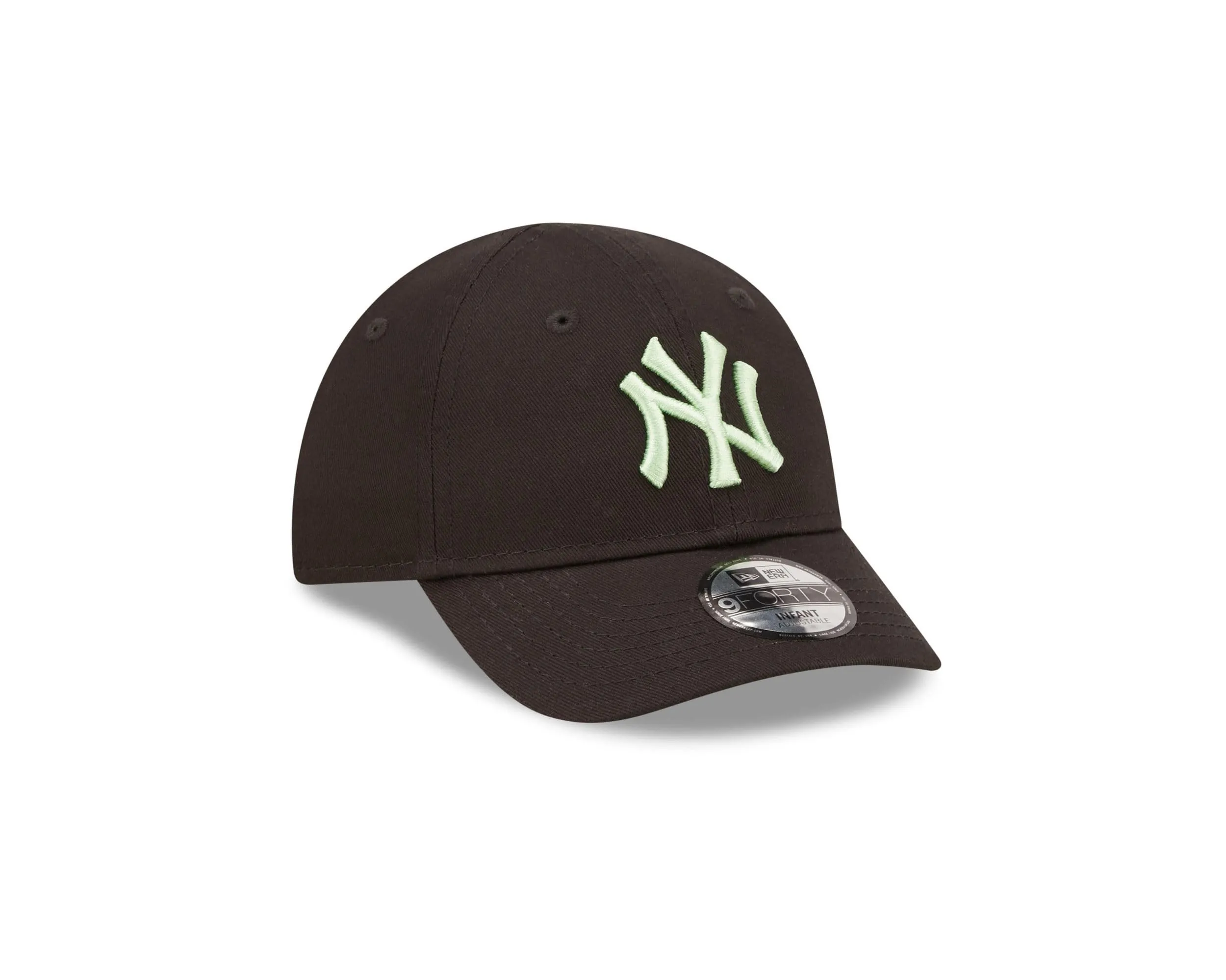 New Era New York Yankees MLB 9Forty Baseball Cap - Infant, Schwarz - immagine 3