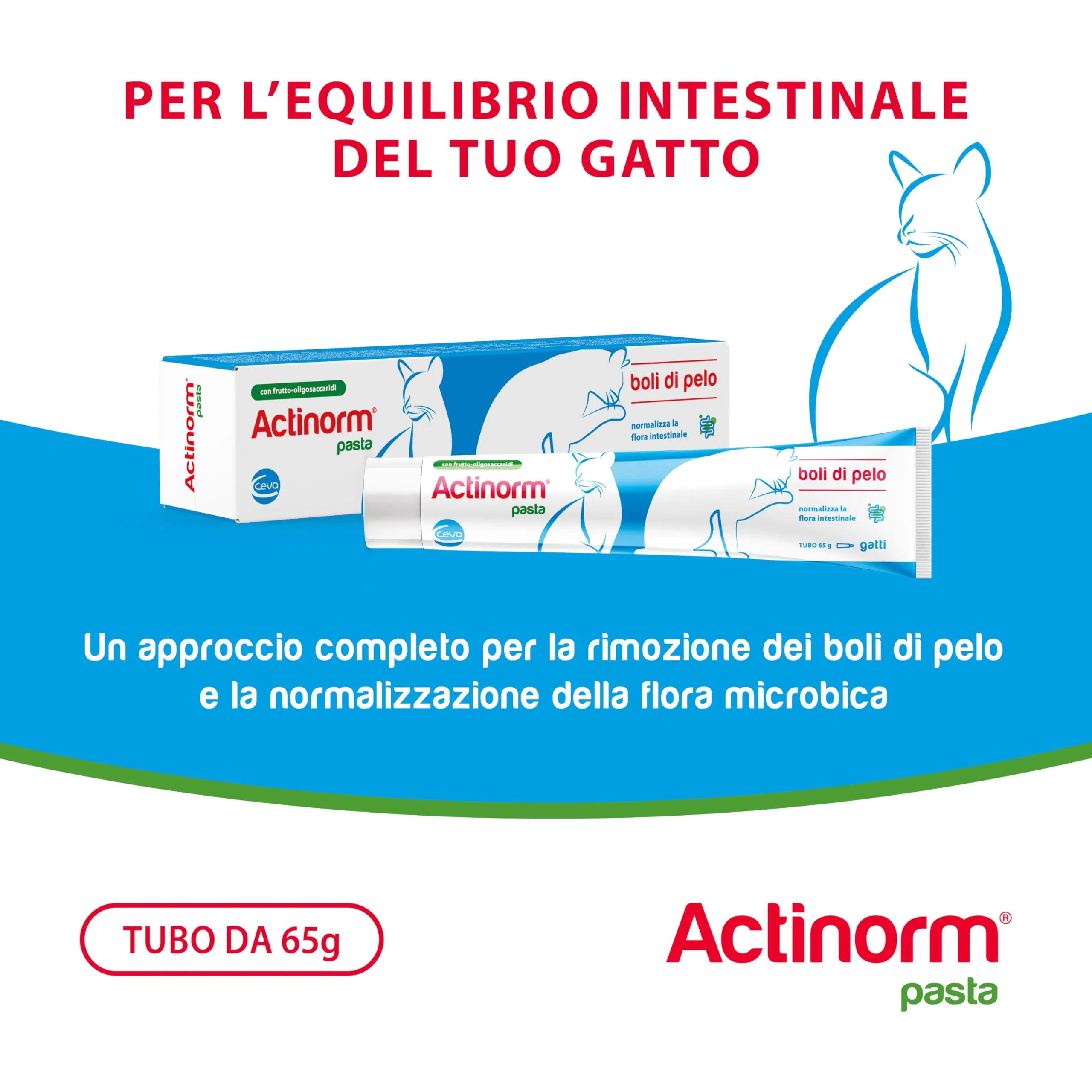 Ceva Actinorm Pasta Gatti 65g - immagine 3