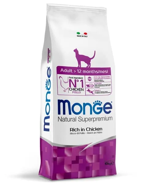 Monge Adult Pollo Cat Food 10 kg - immagine 6