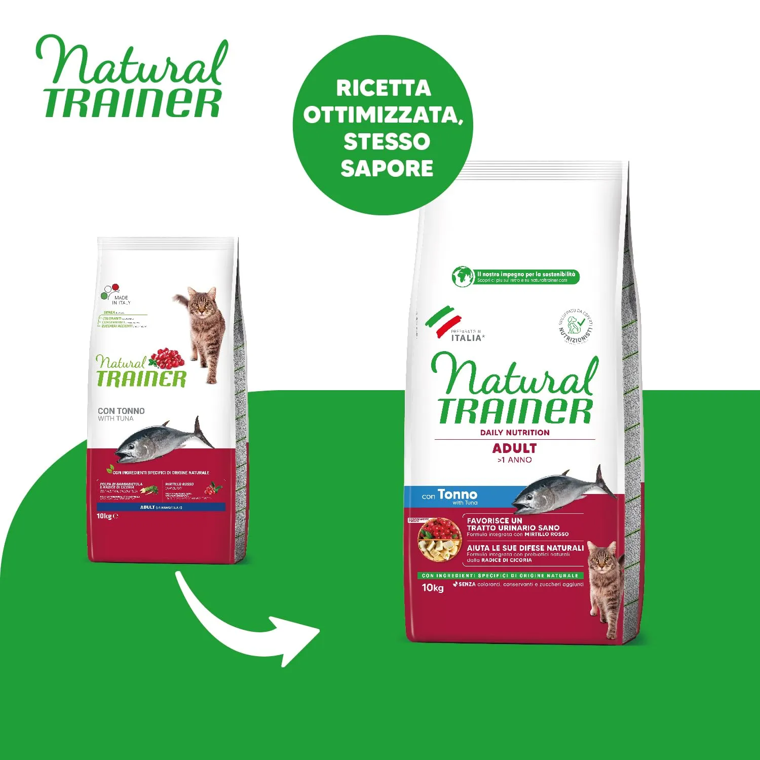 Trainer Natural Adult Cat with Tuna 10 kg - immagine 2