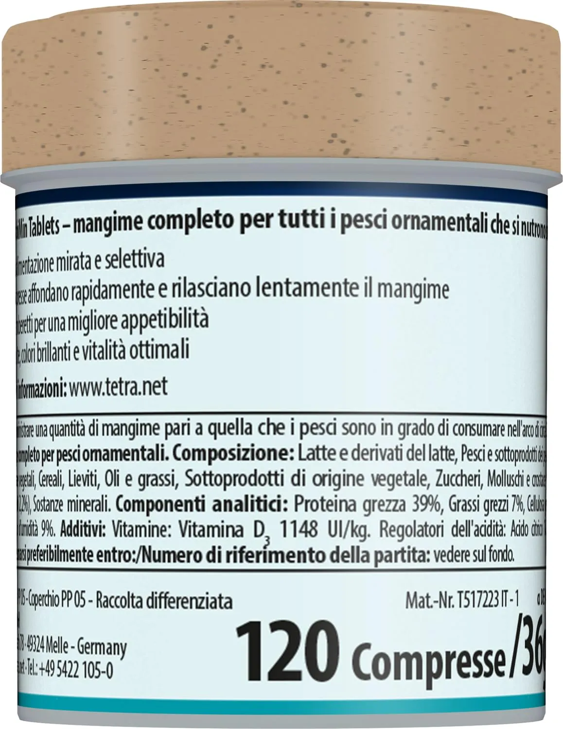 Tetra TabiMin Tablets, 120 Pieces - immagine 10