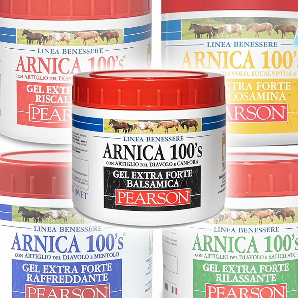 Arnica 100's Gel Extraforte Balsamica Pearson per Cavalli, 500 ml - immagine 7