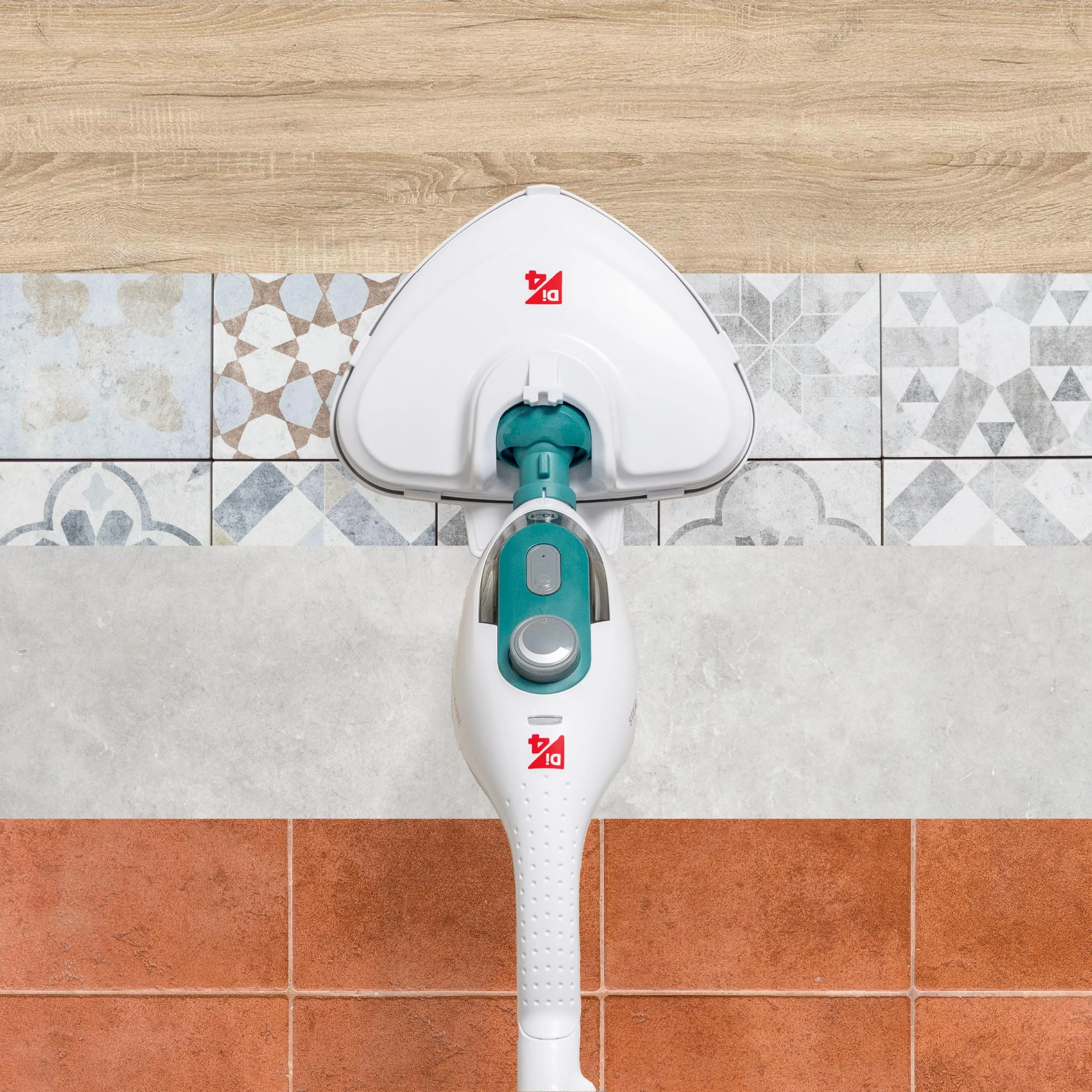 Di4 Steamclean Multi10 Max Scopa a Vapore Multifunzione 10 in 1, 1500 W - immagine 4