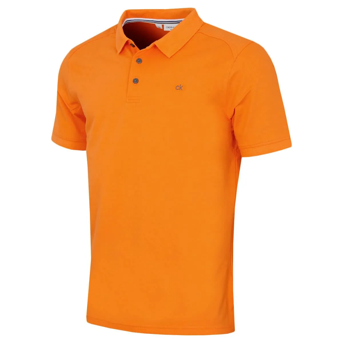 Calvin Klein Polo Golf Uomo Campus - Arancio - 5XL - immagine 1