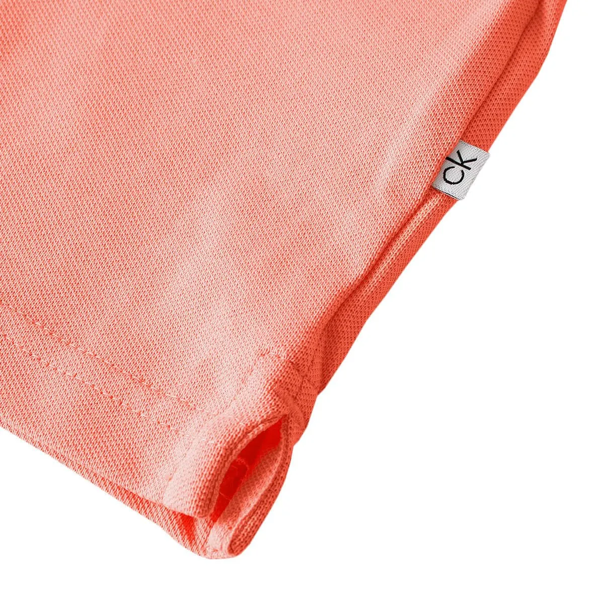 Calvin Klein Polo Golf Uomo Campus a 3 Bottoni Papaya XL - immagine 6