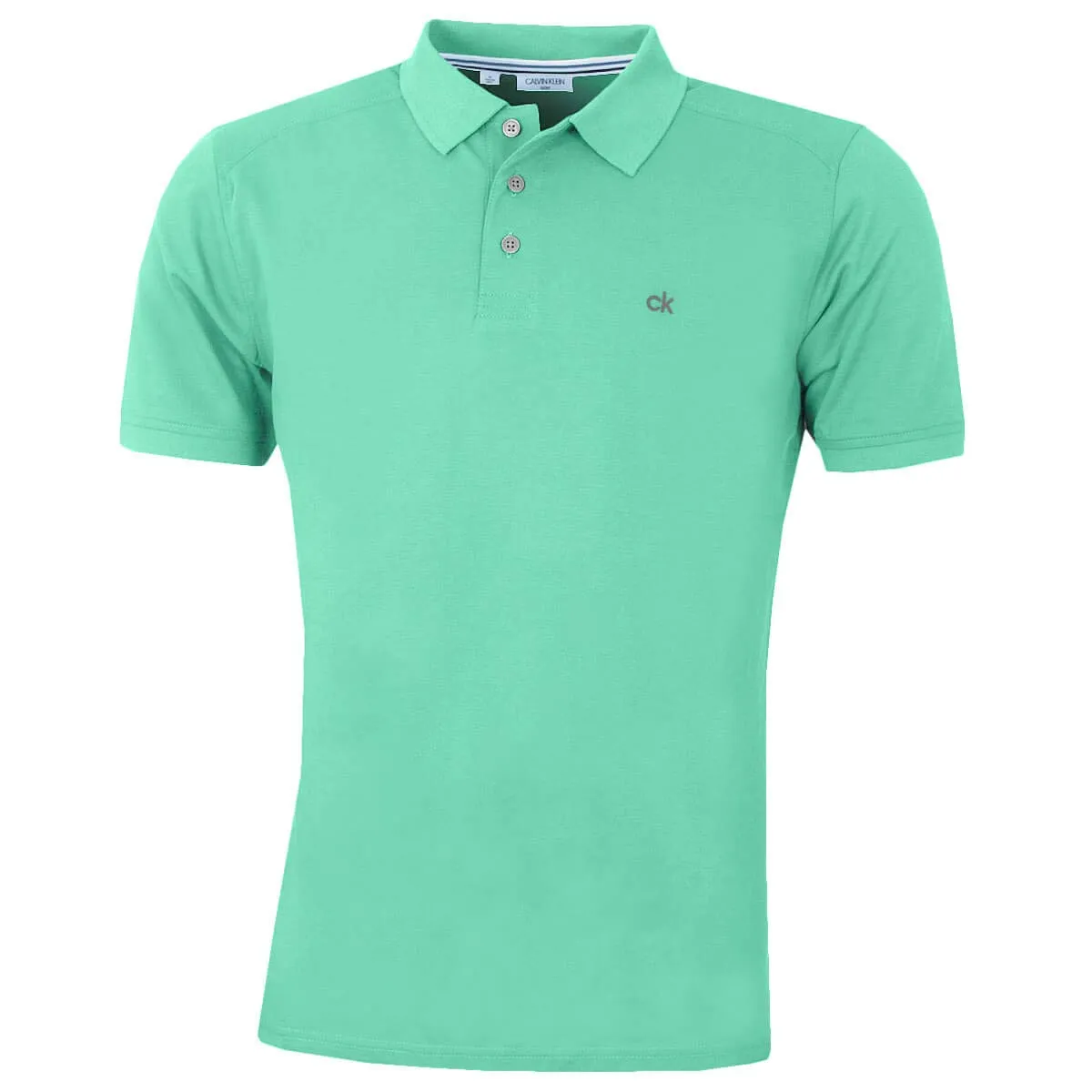 Calvin Klein Polo Golf Uomo Campus - Mint - 5XL - immagine 1