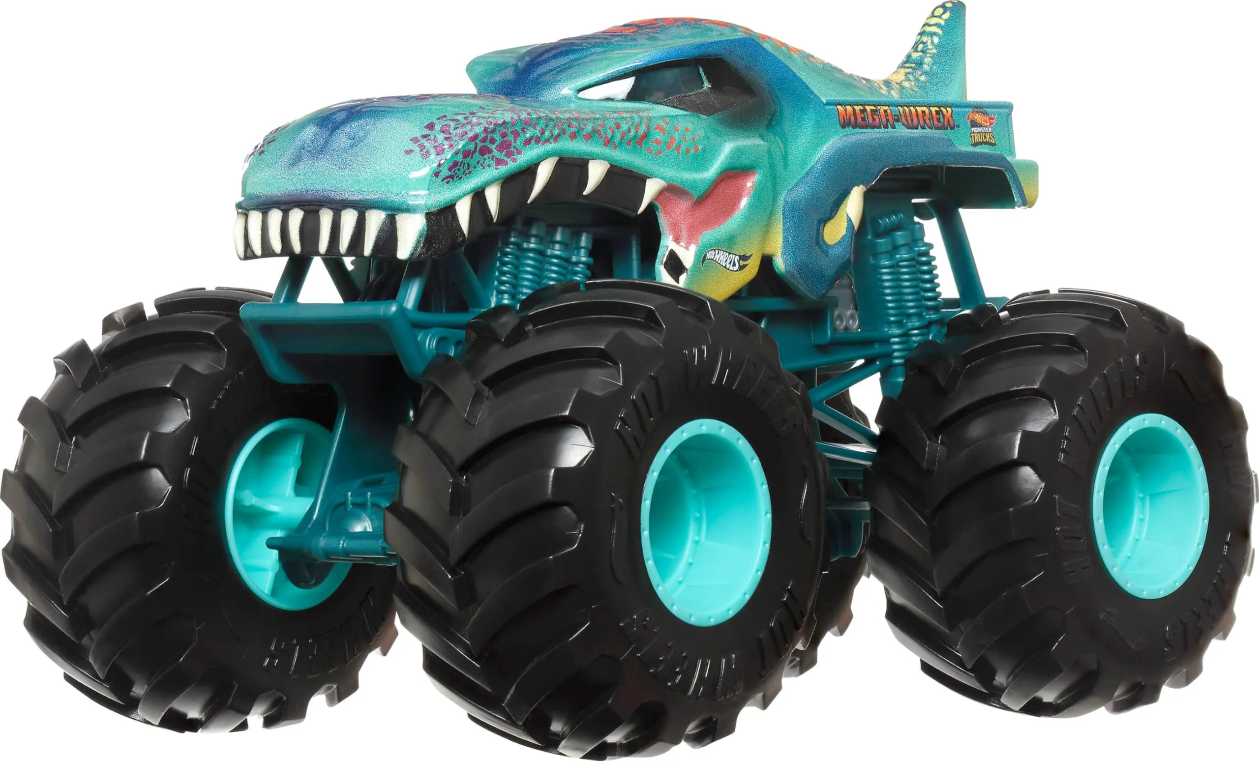 Hot Wheels Monster Trucks Oversized Mega-Wrex 1:24 Scale Vehicle - immagine 1