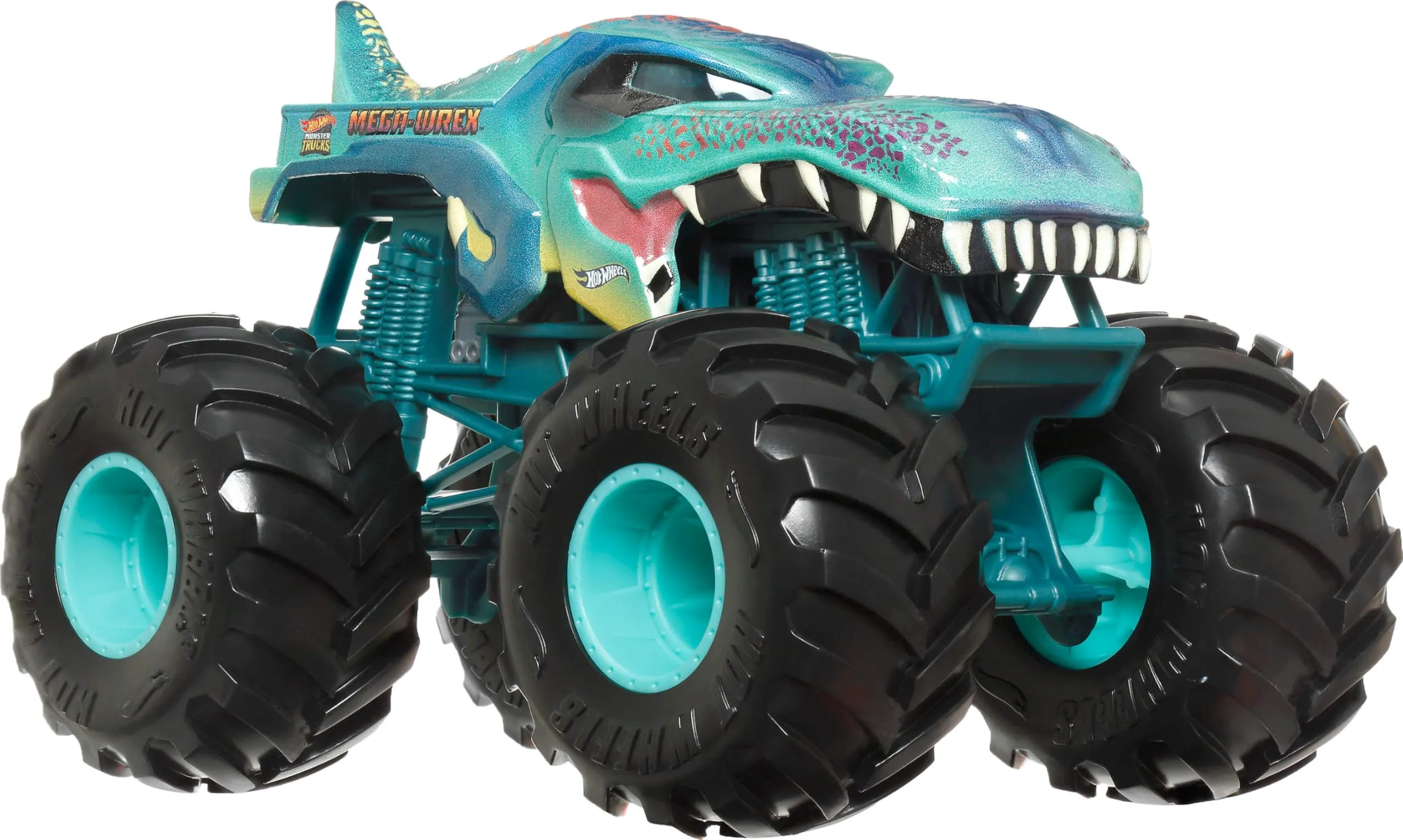 Hot Wheels Monster Trucks Oversized Mega-Wrex 1:24 Scale Vehicle - immagine 3