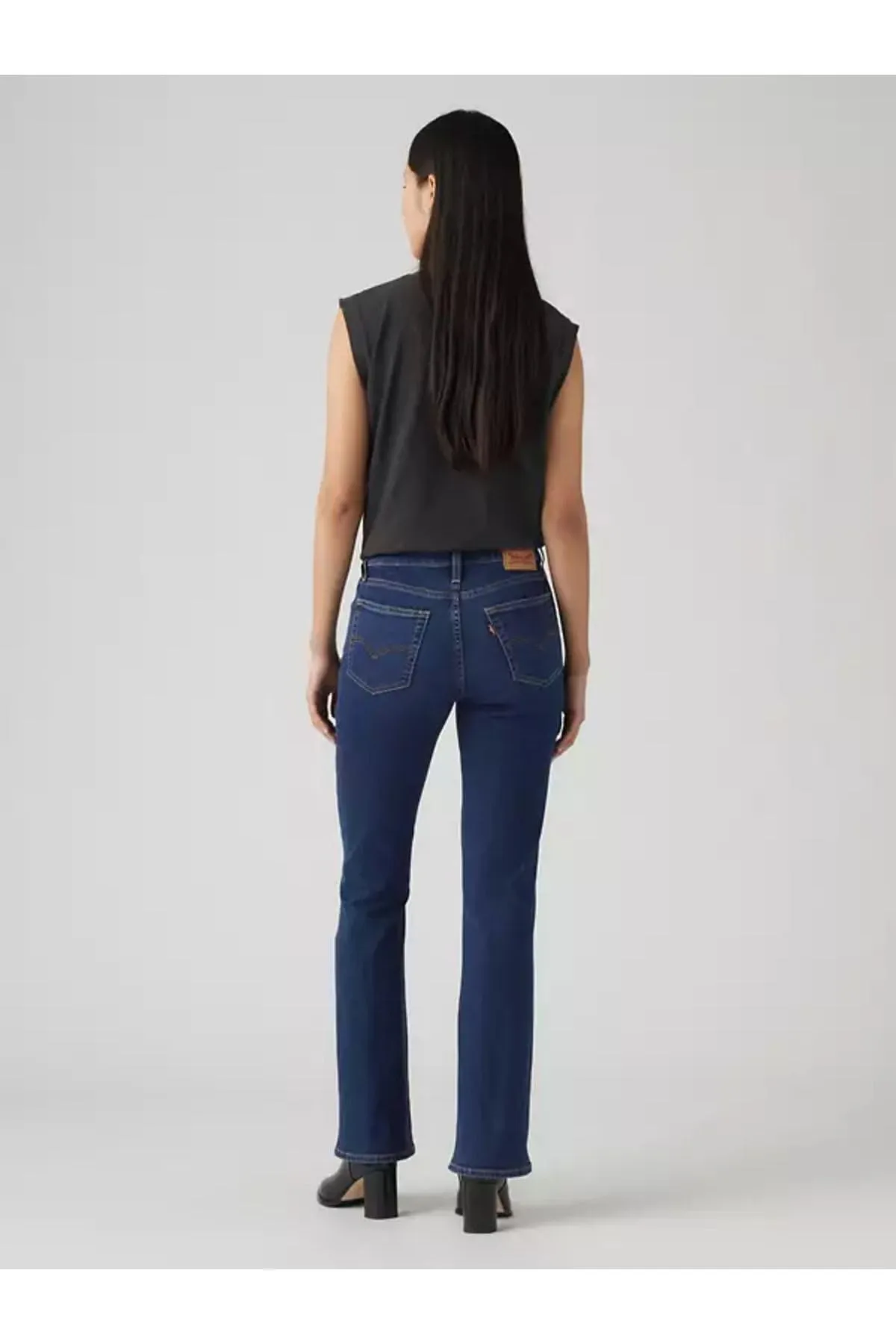 Levi's 725 High Rise Bootcut Jeans, Indaco Scuro (0196), 26W x 28L - immagine 4