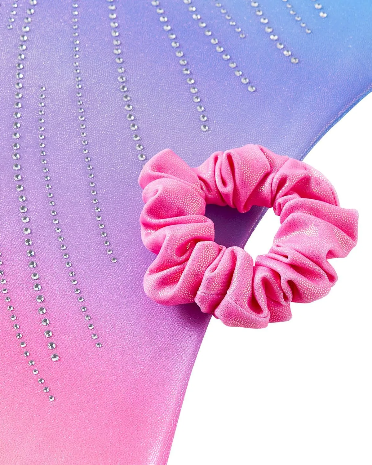 Gogokids Body da Ginnastica per Ragazze con Strass e Pantaloncini, 11-12 anni - immagine 5