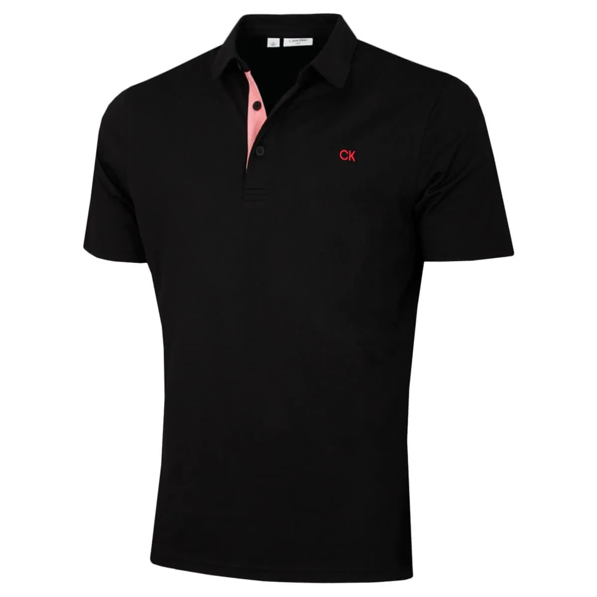 Calvin Klein Polo Golf Oxford Prep Campus - Nero Pieno - L - immagine 1