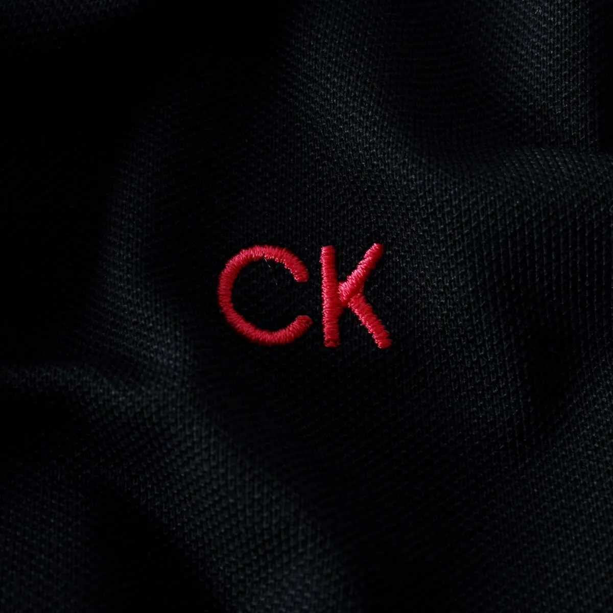 Calvin Klein Polo Golf Oxford Prep Campus - Nero Pieno - L - immagine 5