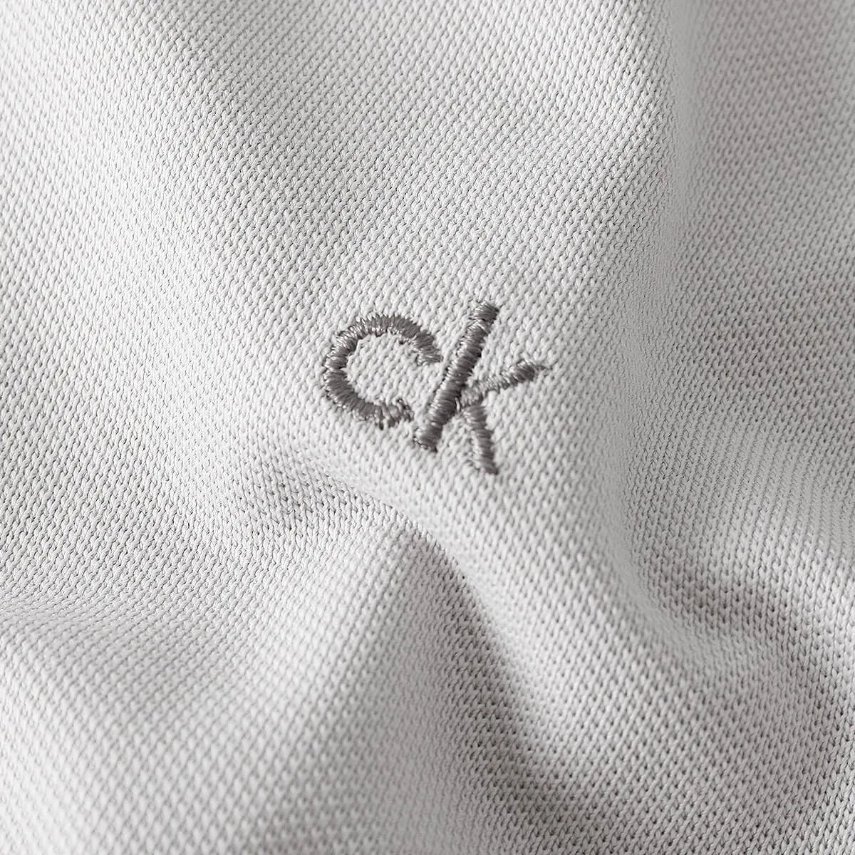 Calvin Klein Polo Golf Uomo Campus Argento - 5XL - immagine 5