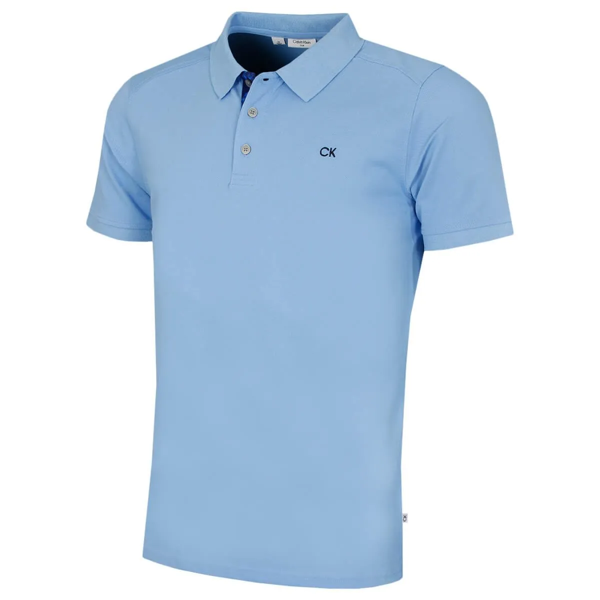 Calvin Klein Polo Golf Uomo Campus Sky Camo - 5XL - immagine 1