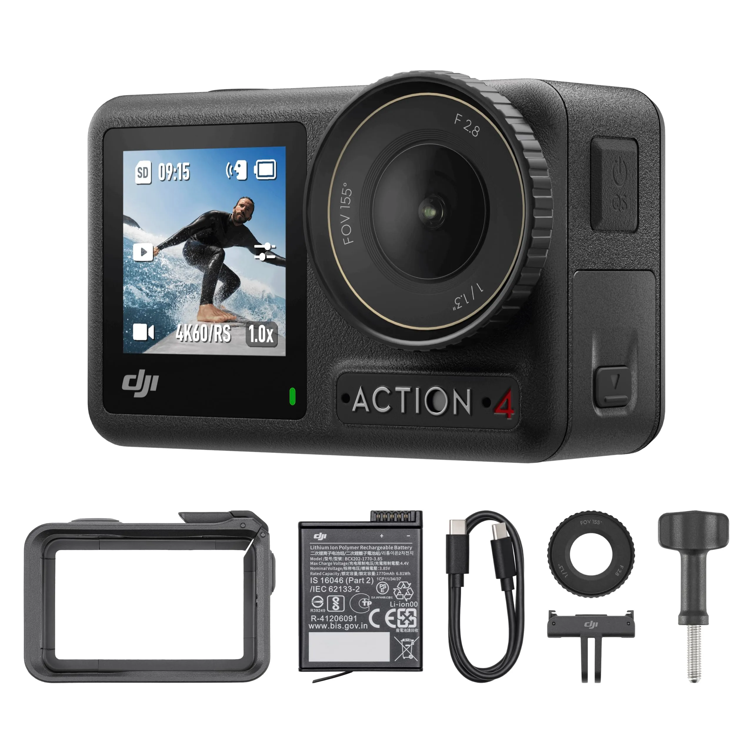 DJI Osmo Action 4 Combo Essential 4K/120fps - immagine 1