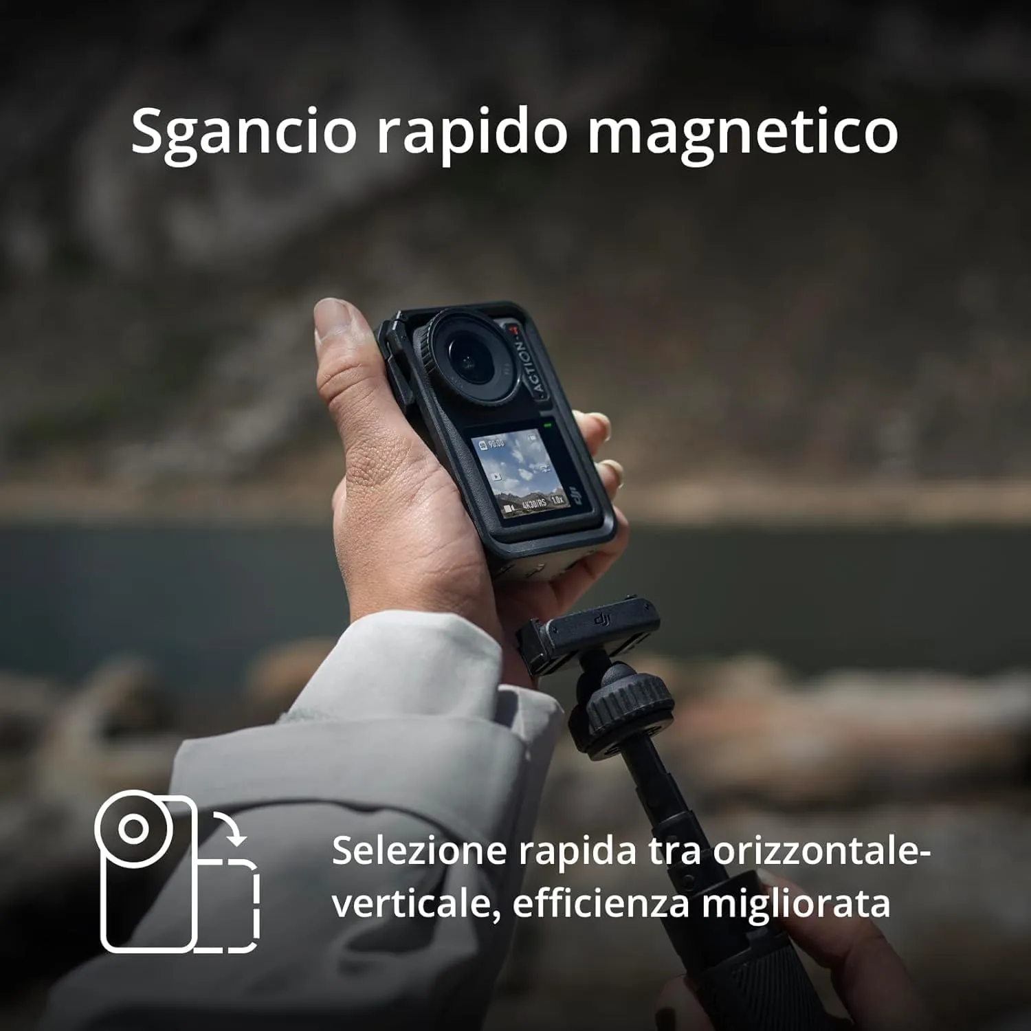 DJI Osmo Action 4 Combo Essential 4K/120fps - immagine 3