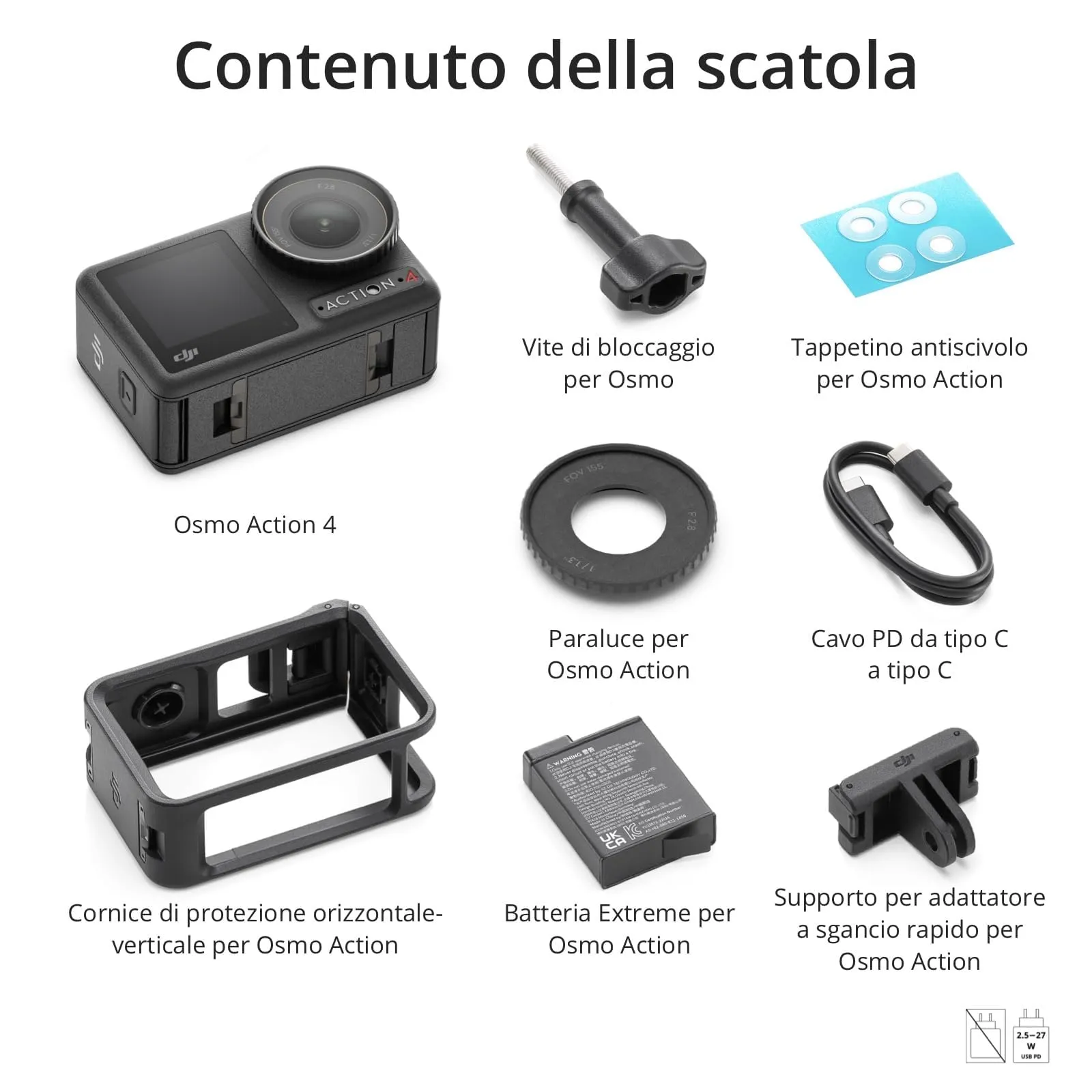 DJI Osmo Action 4 Combo Essential 4K/120fps - immagine 8