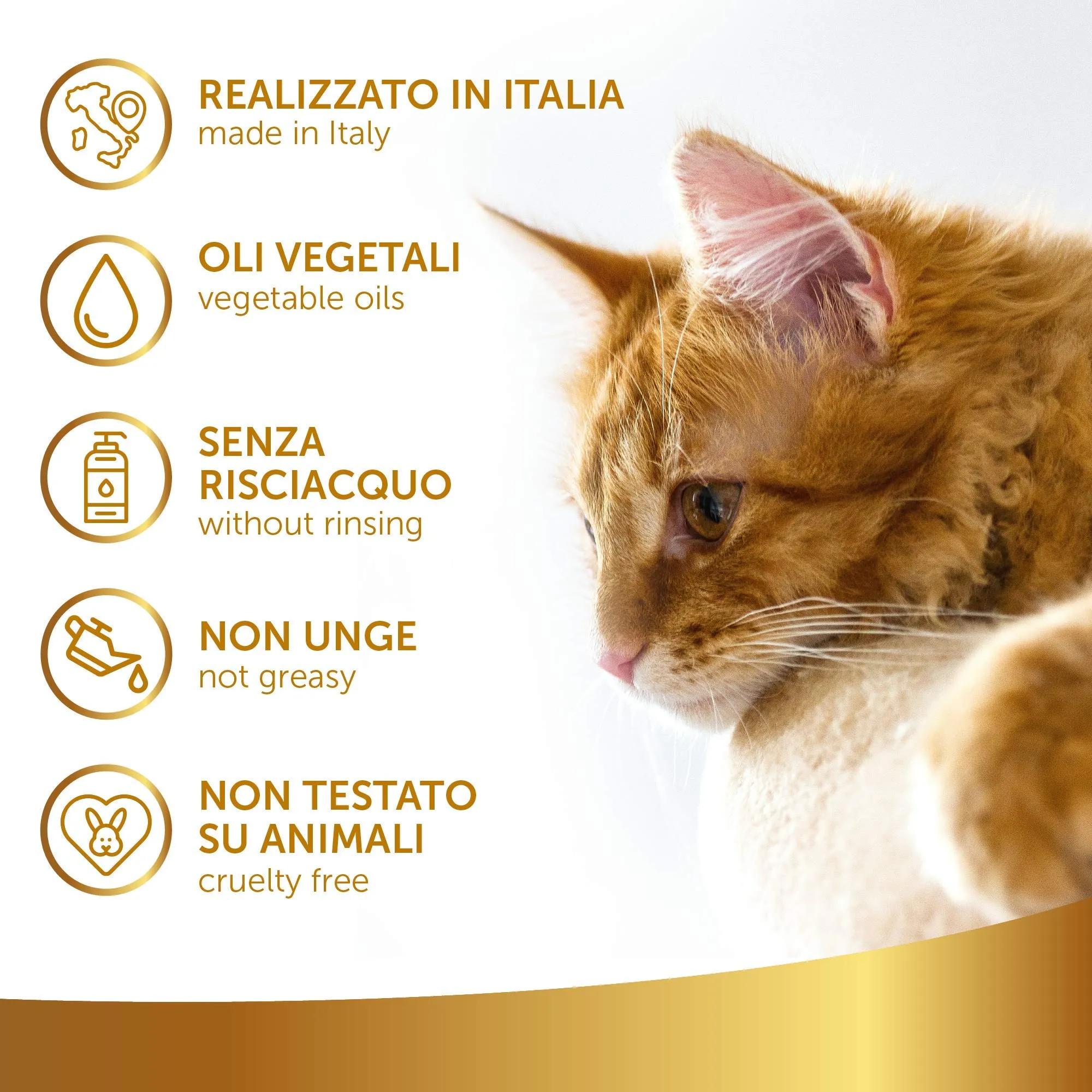 101 love for pet Snodapelo Spray Sciogli Nodi e Districante per Gatti, 500ml - immagine 3