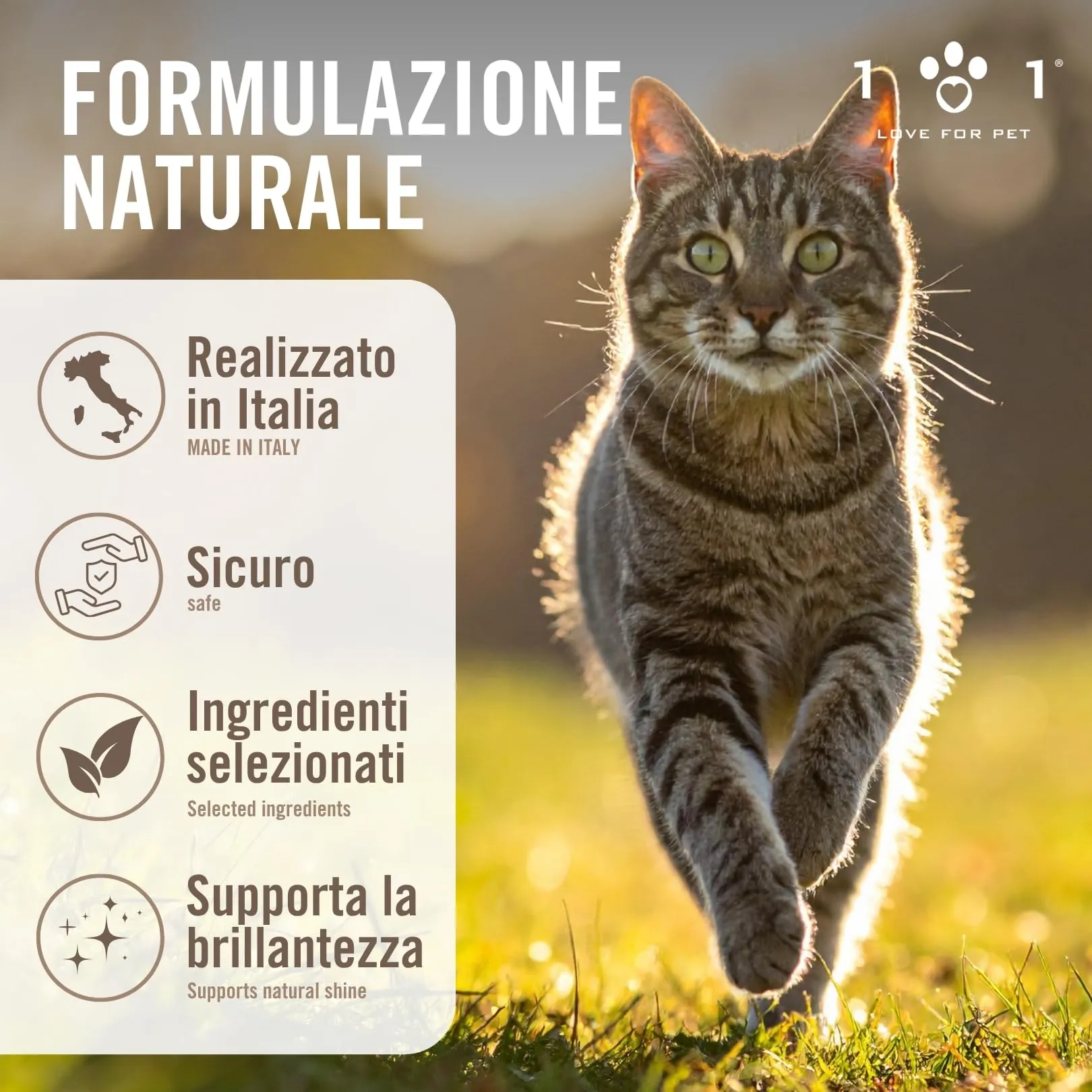 101 love for pet Snoda Pelo, Sciogli Nodi e Districante per Gatti, 100ml - immagine 6