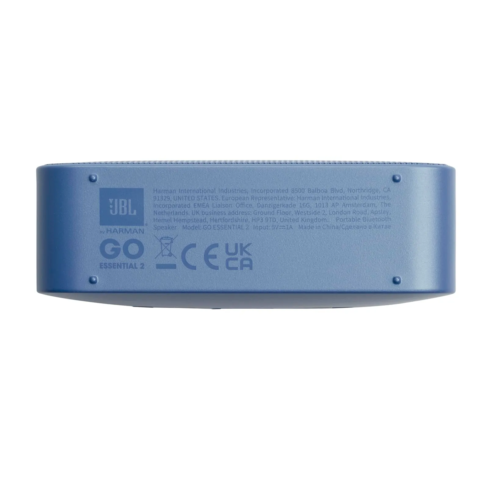 JBL Go Essential 2 Portable Bluetooth Speaker, Blu - immagine 5