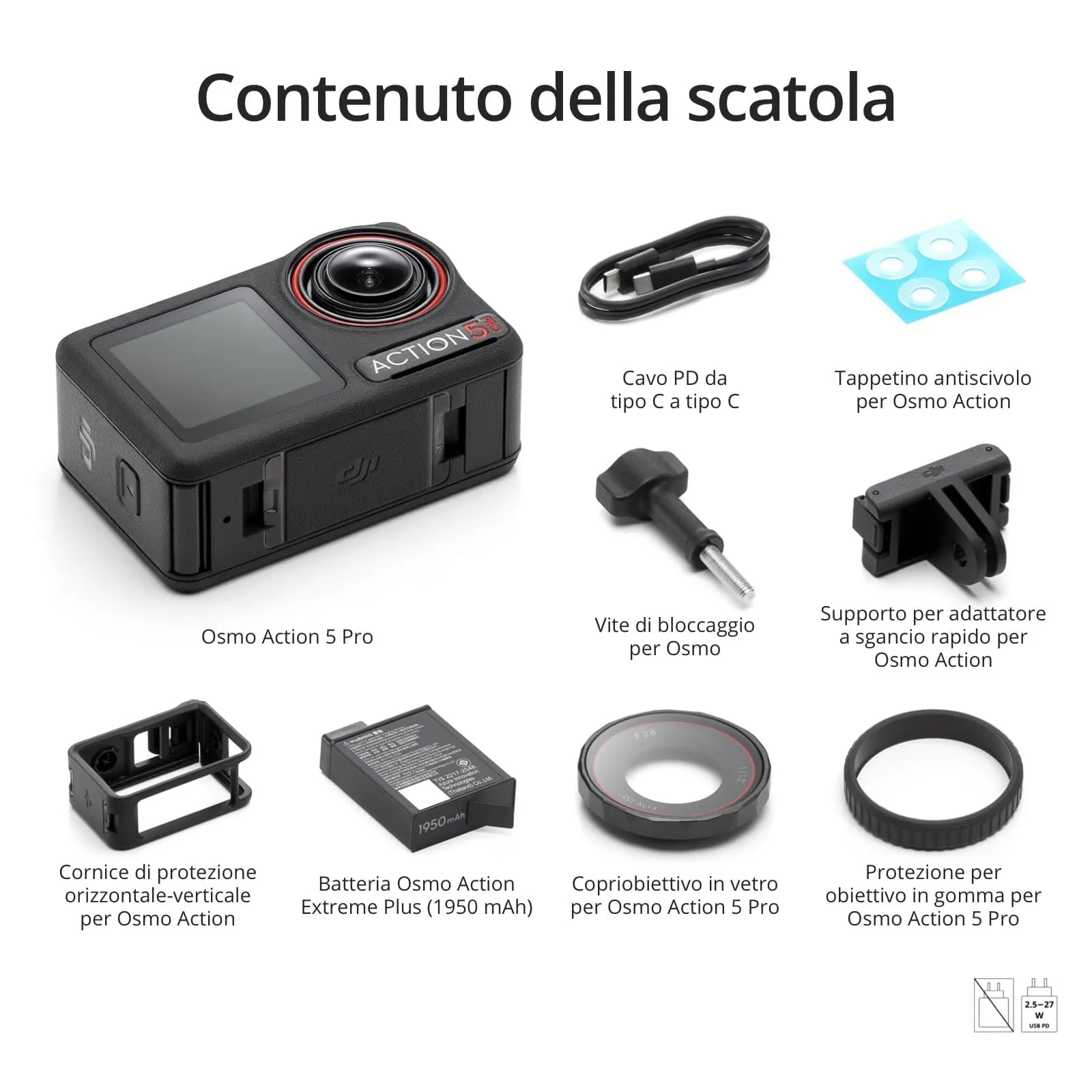DJI Osmo Action 5 Pro Combo Essential 4K Action Camera - immagine 8