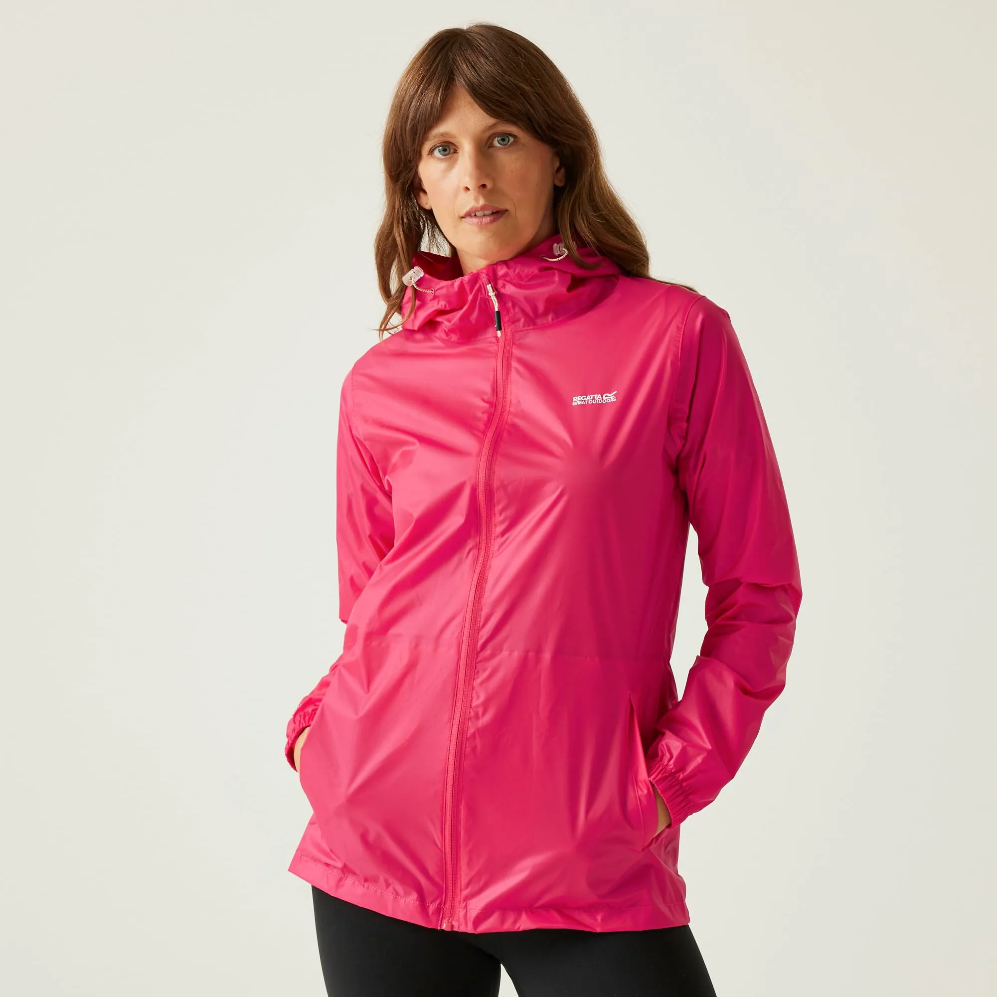 Regatta Donna Pack It Giacca Outdoor Active Impermeabile Shell RWW305 - immagine 5