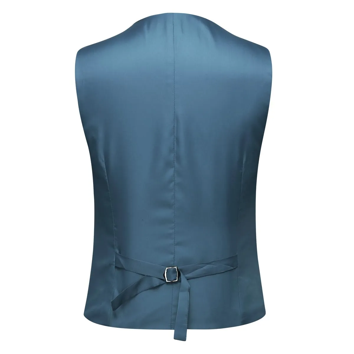 YOUTHUP Abito Uomo 3 Pezzi Slim Fit Blazer Panciotto Pantaloni - immagine 3