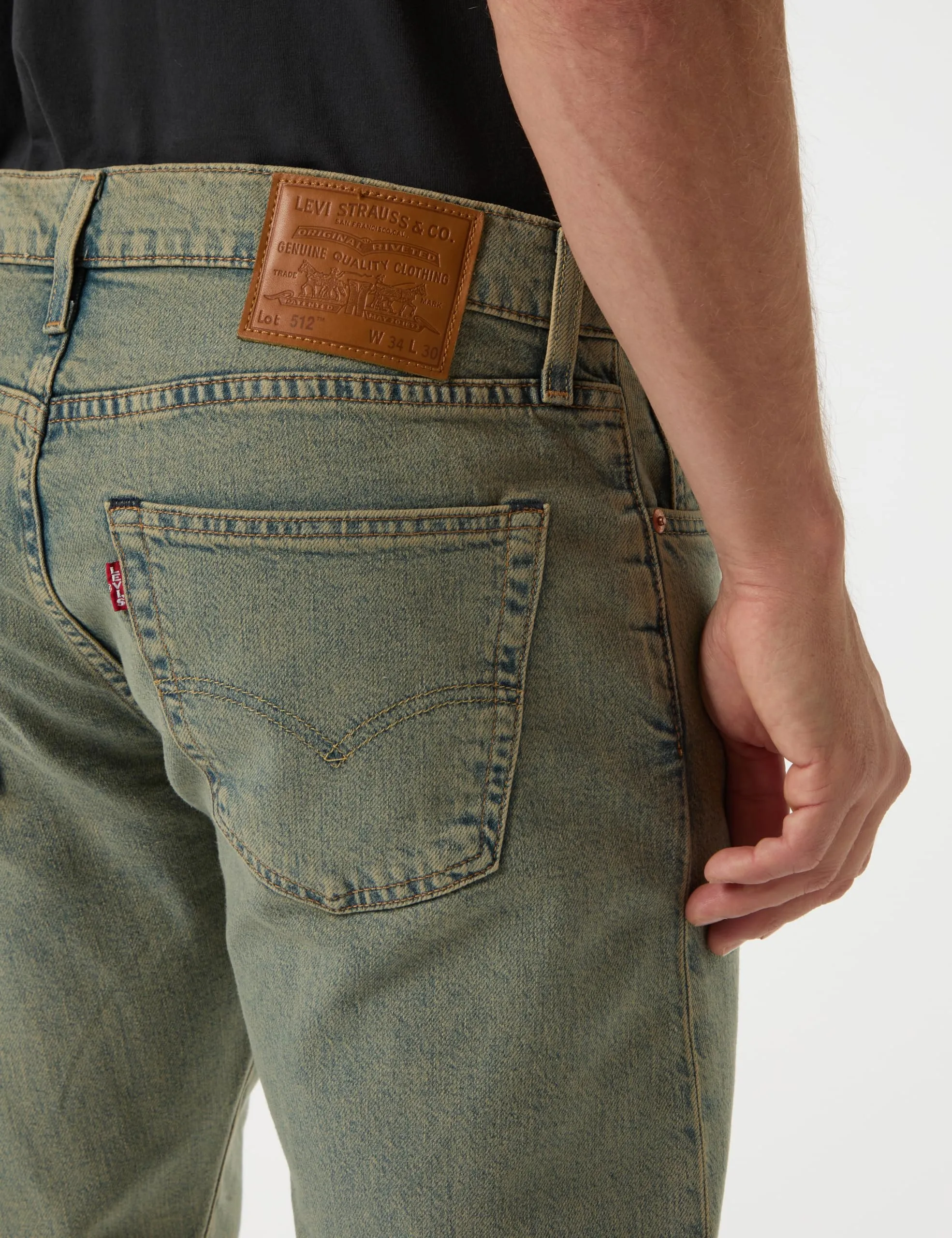 Levi's 512 Slim Taper Jeans, Desert Drift Od, 31W / 32L - immagine 3