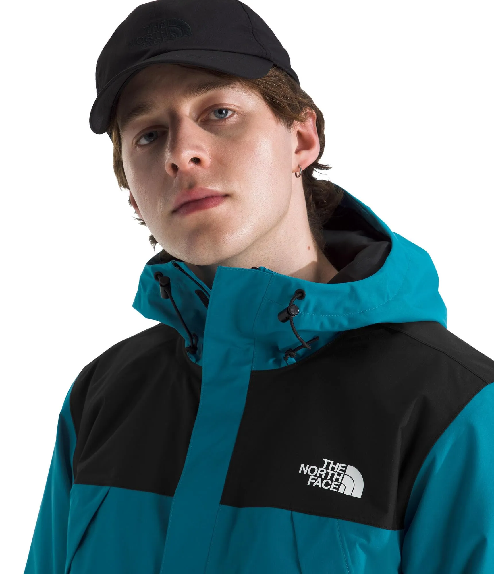 The North Face Antora Giacca da uomo - Dusk Blue/Tnf Black - S - immagine 5