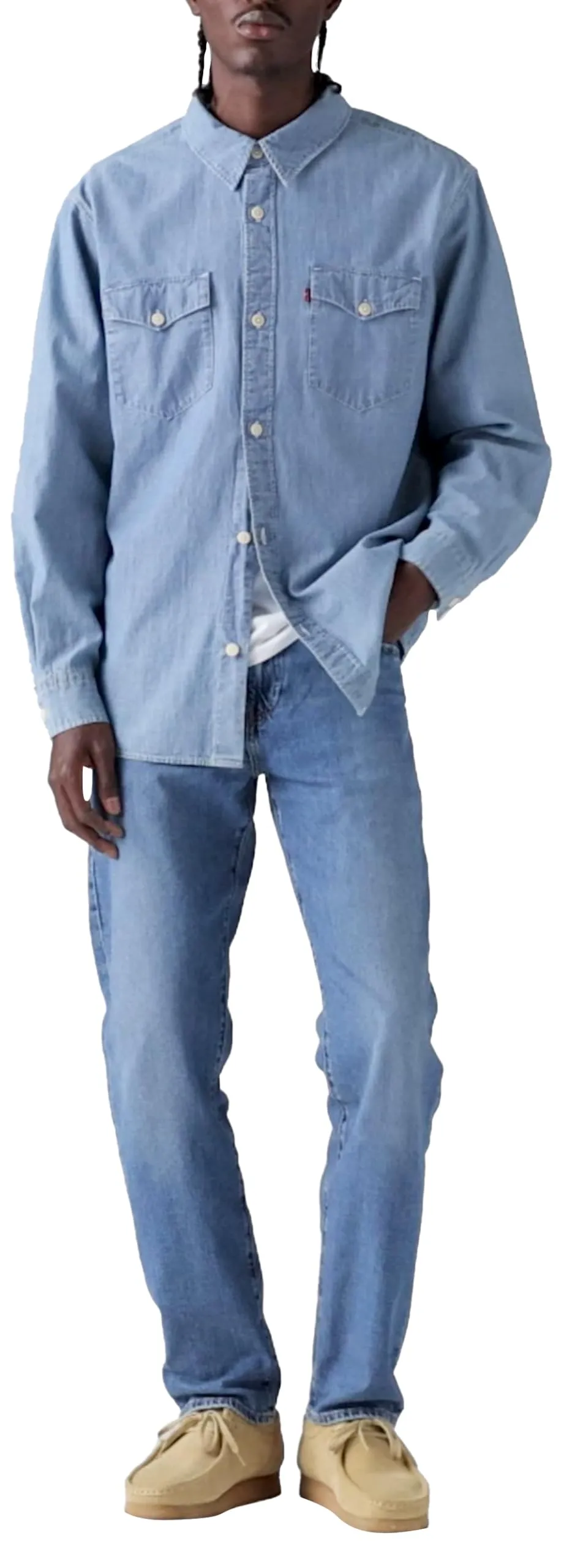 Levi's 502 Taper Jeans Uomo, Almost Warm, 38W / 32L - immagine 6