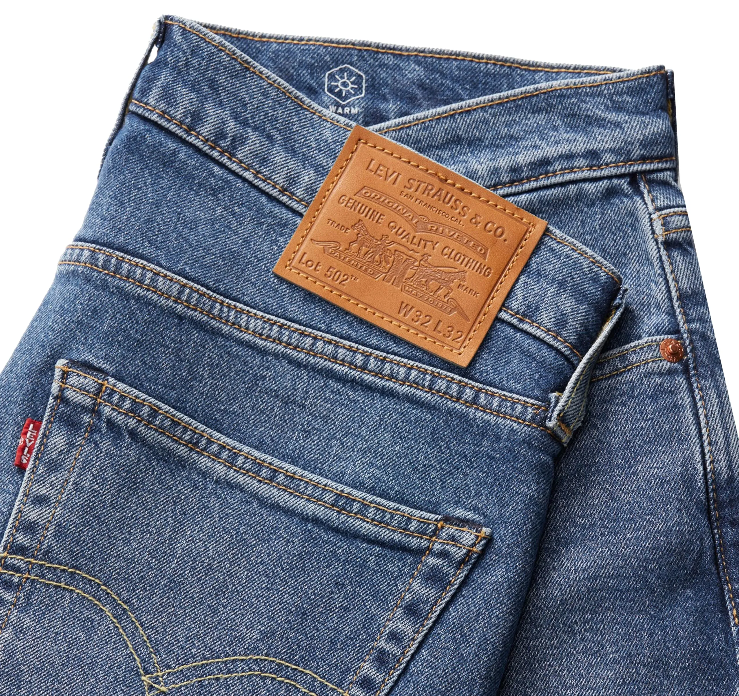Levi's 502 Taper Jeans Uomo, Almost Warm, 38W / 32L - immagine 7