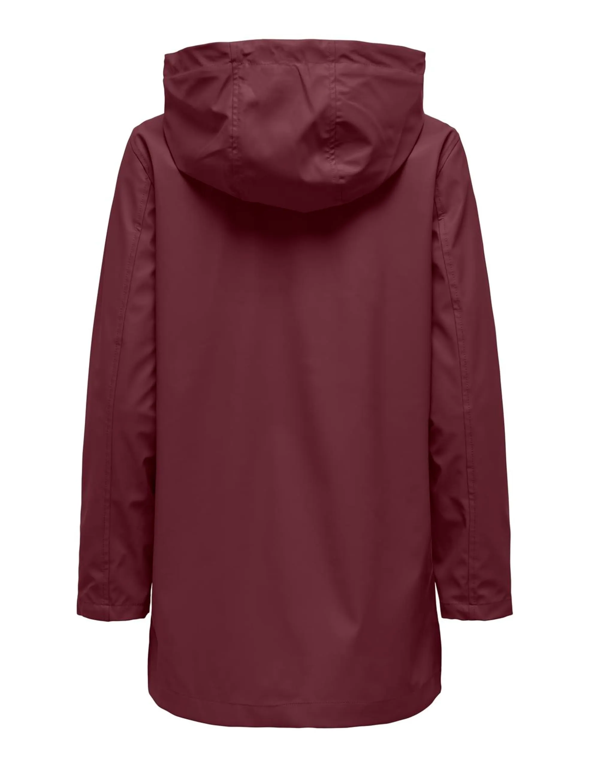 ONLY Onlelisa Impermeabile femminile, Cabernet, XS - immagine 4