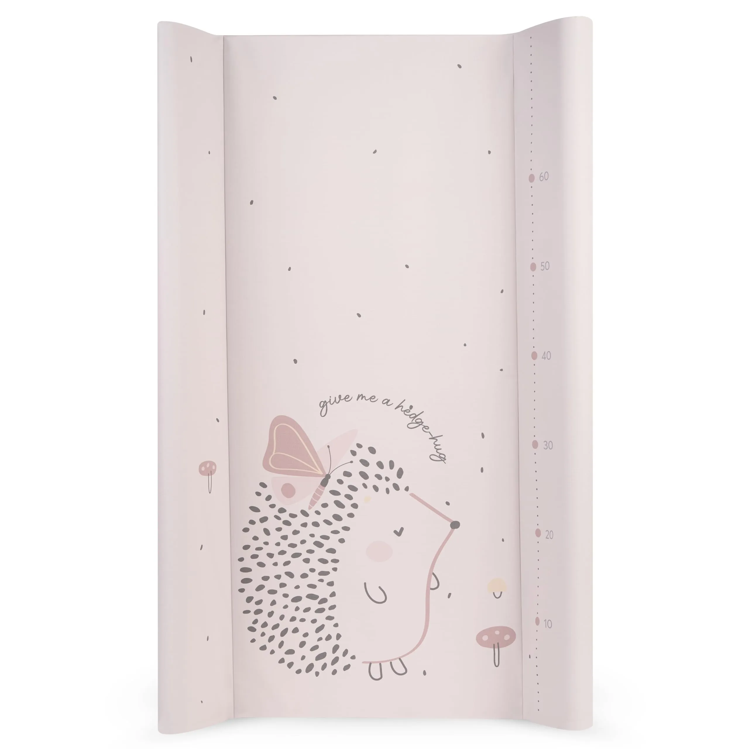 Kikka Boo Fasciatoio Portatile Neonato Hedge-Hugs 80x50 cm, Rosa - immagine 1