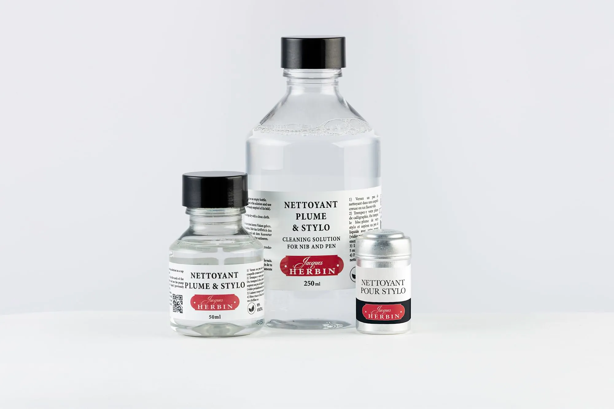 Jacques Herbin 12300T Detergente per pennini, stilografiche e roller, 50 ml - immagine 4