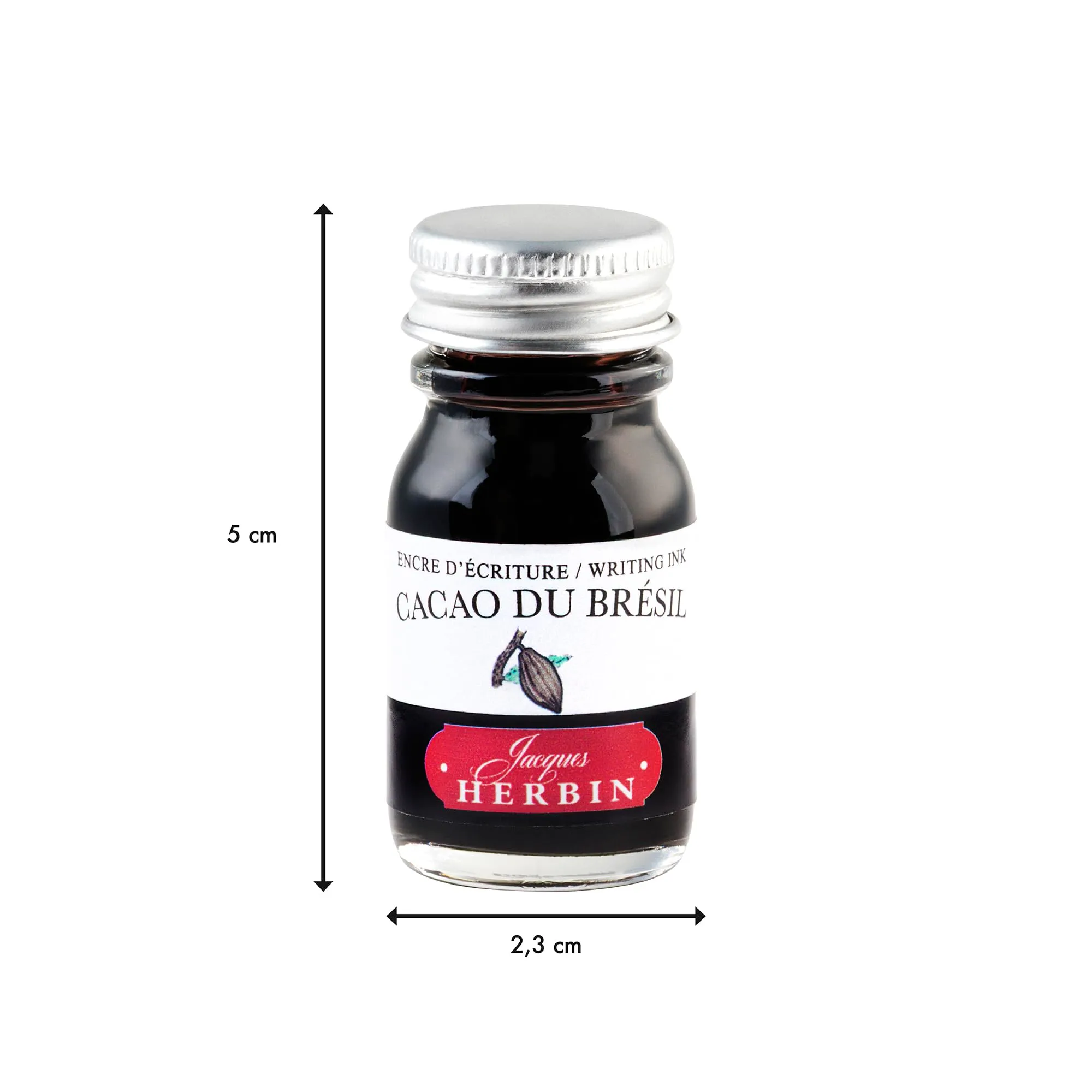 Jacques Herbin 11545T Cacao del Brasile Ink, 10 ml - immagine 2