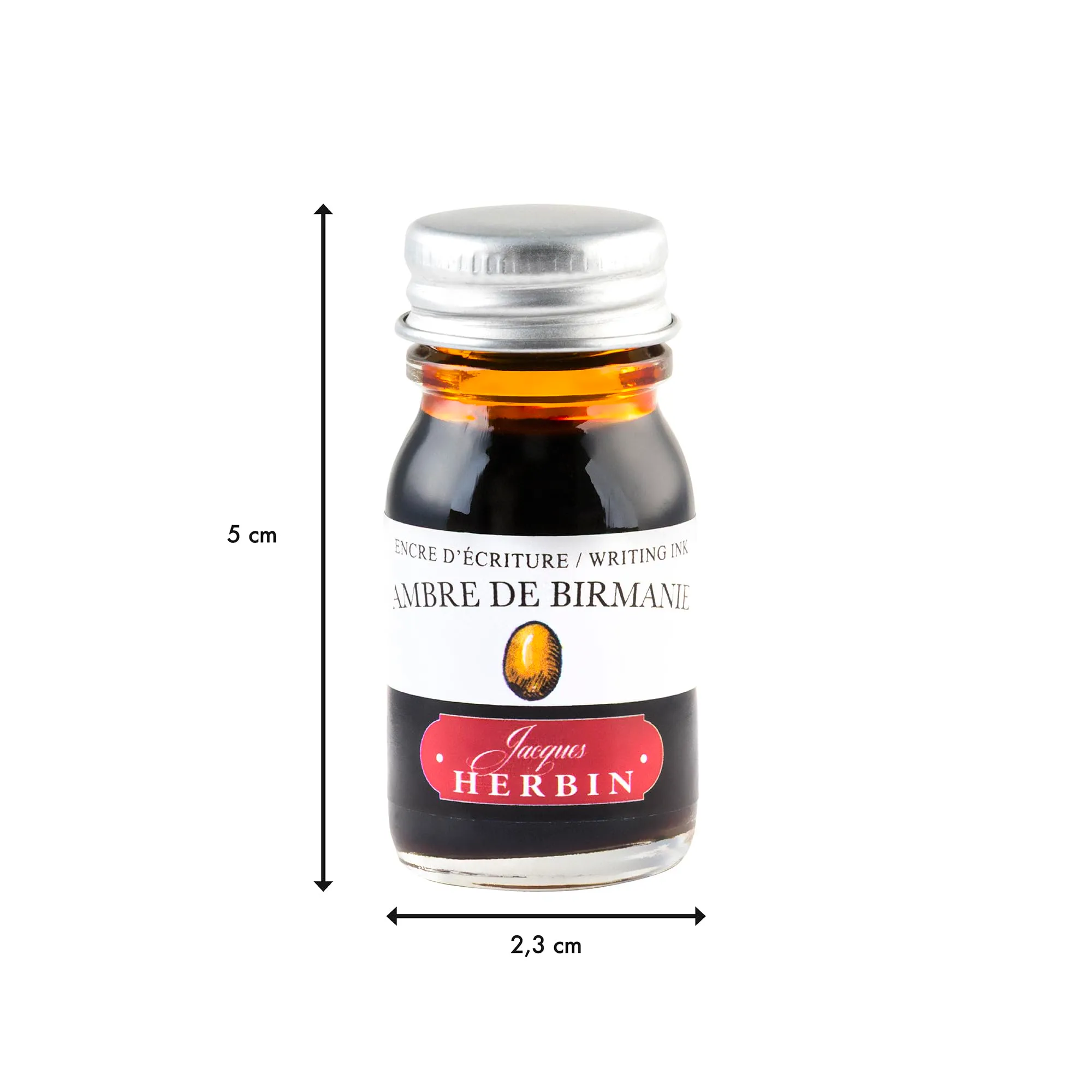 Jacques Herbin Ambra di Birmania Ink Set, 10 ml - immagine 2