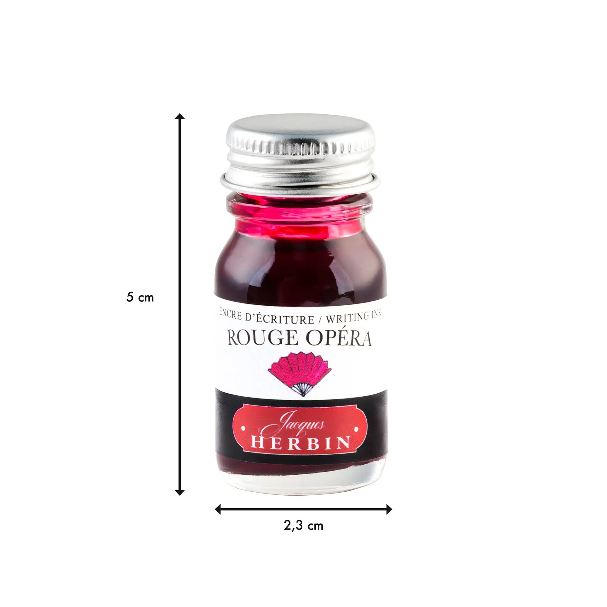 Jacques Herbin 11568T Rosso Opera Ink, 10 ml - immagine 2