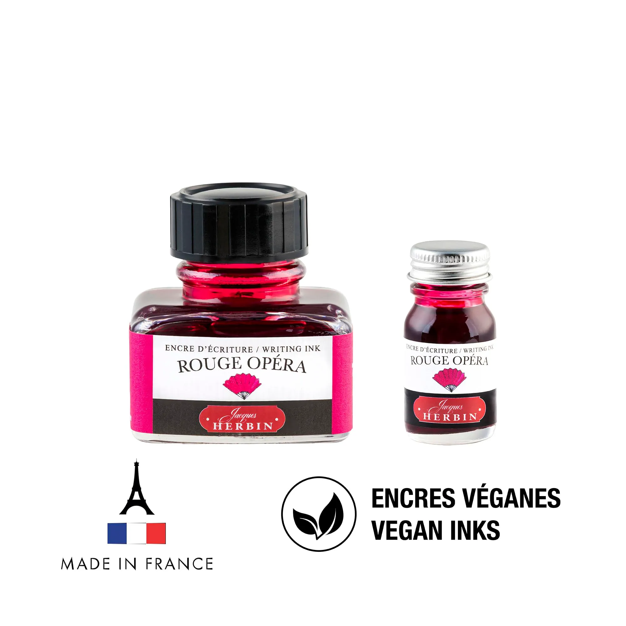 Jacques Herbin 11568T Rosso Opera Ink, 10 ml - immagine 5