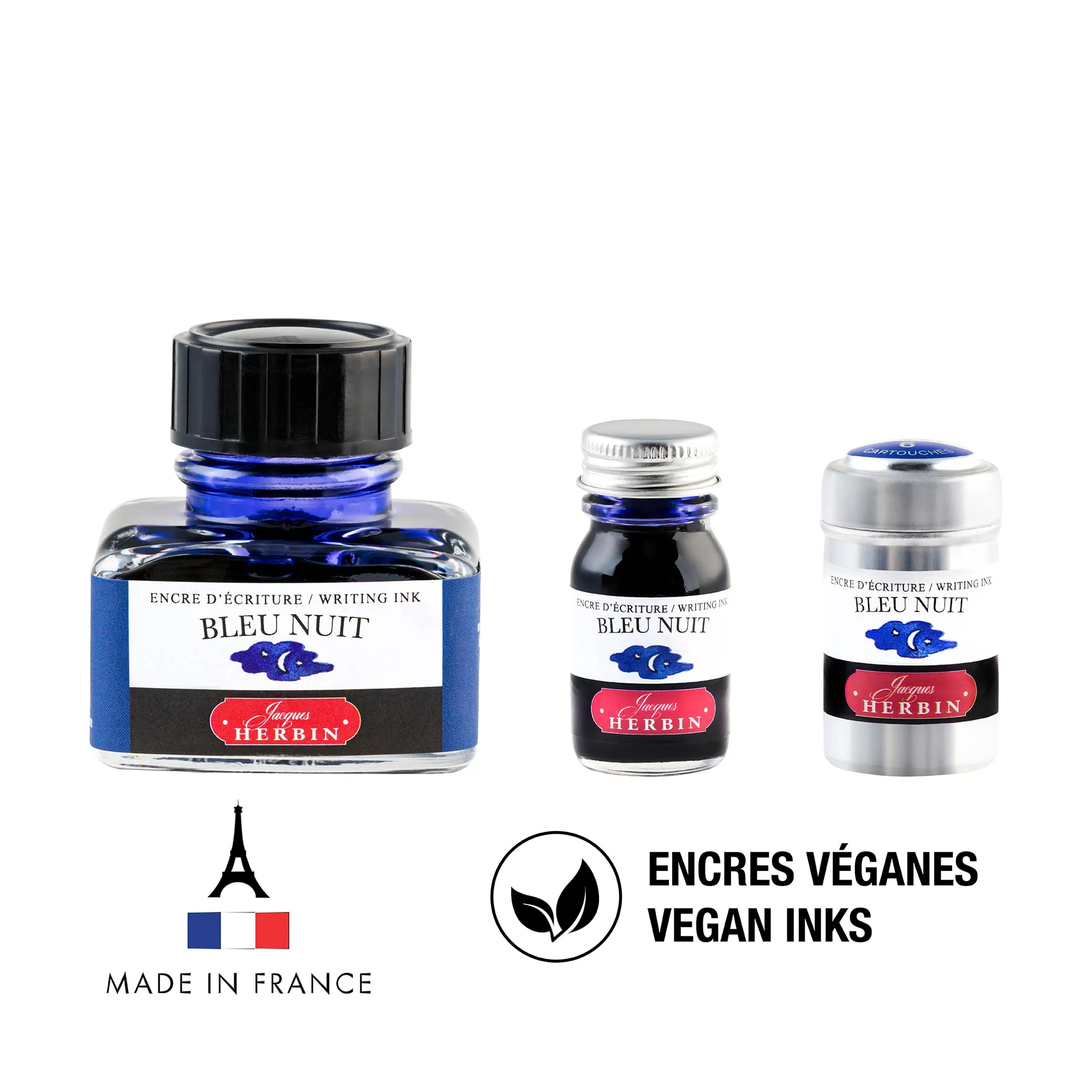 Jacques Herbin 11519T Ink Set, Blu Notte, 10 ml - immagine 5