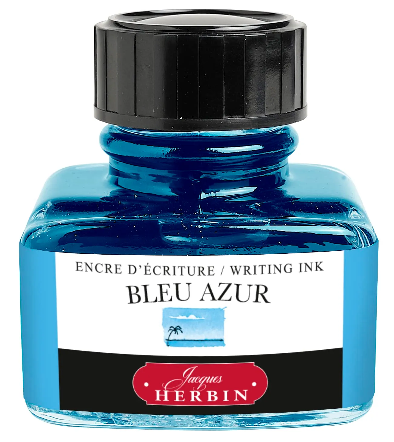 Jacques Herbin 13012T Inchiostro, Blu Azzurro, 30 ml - immagine 1