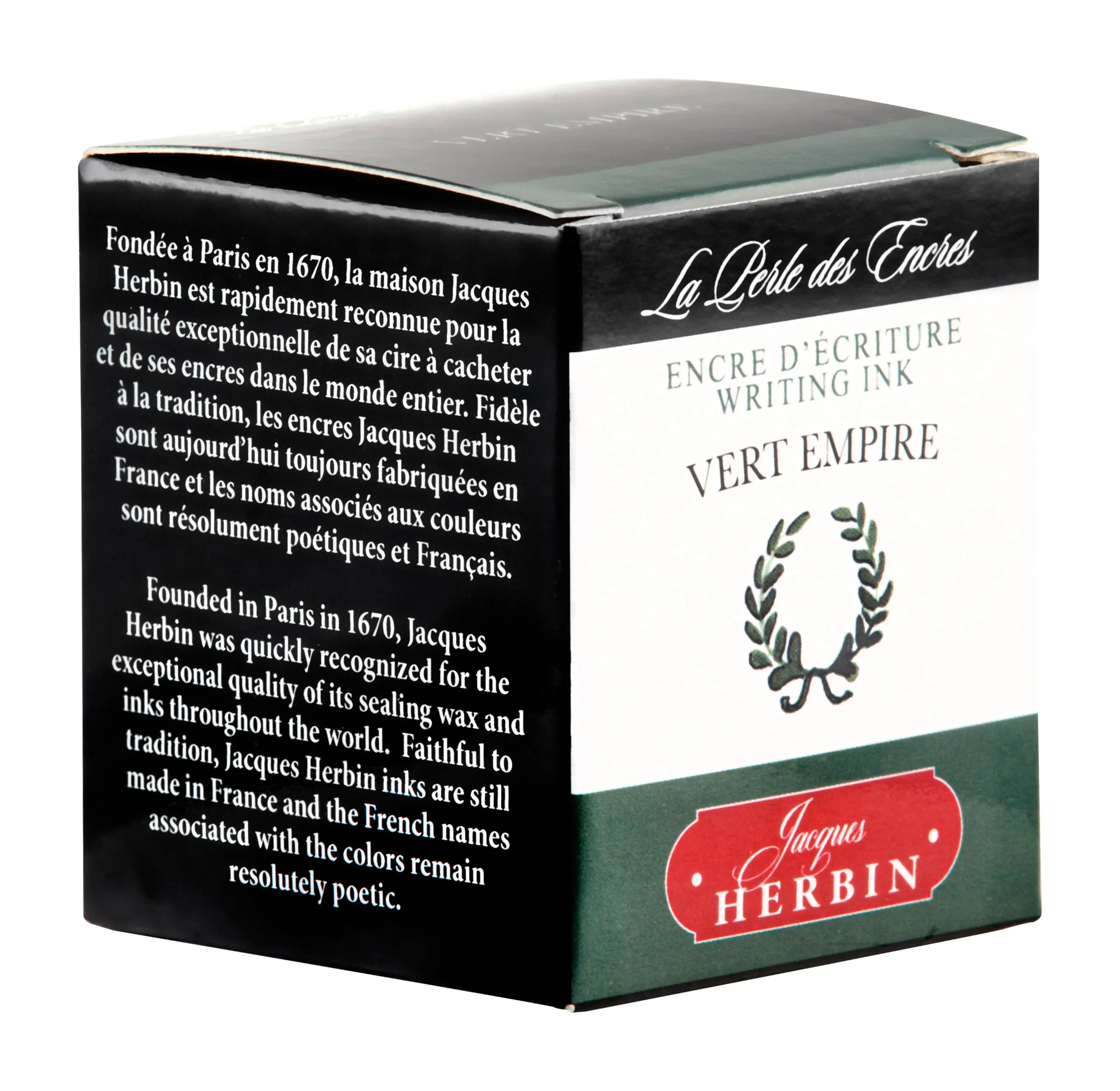 Jacques Herbin Verde Impero Ink, 30 ml - immagine 3