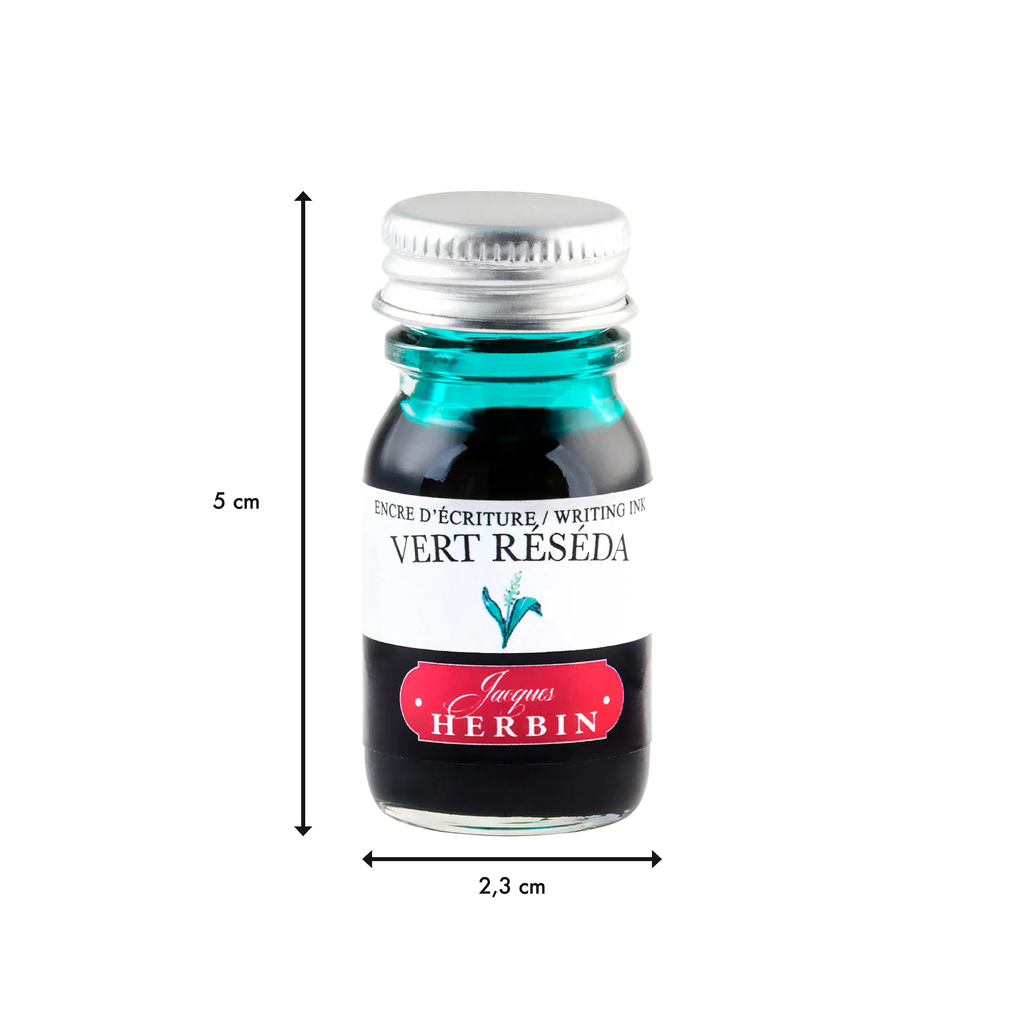 Jacques Herbin 11538T Cofanetto, Verde, 10 ml - immagine 2